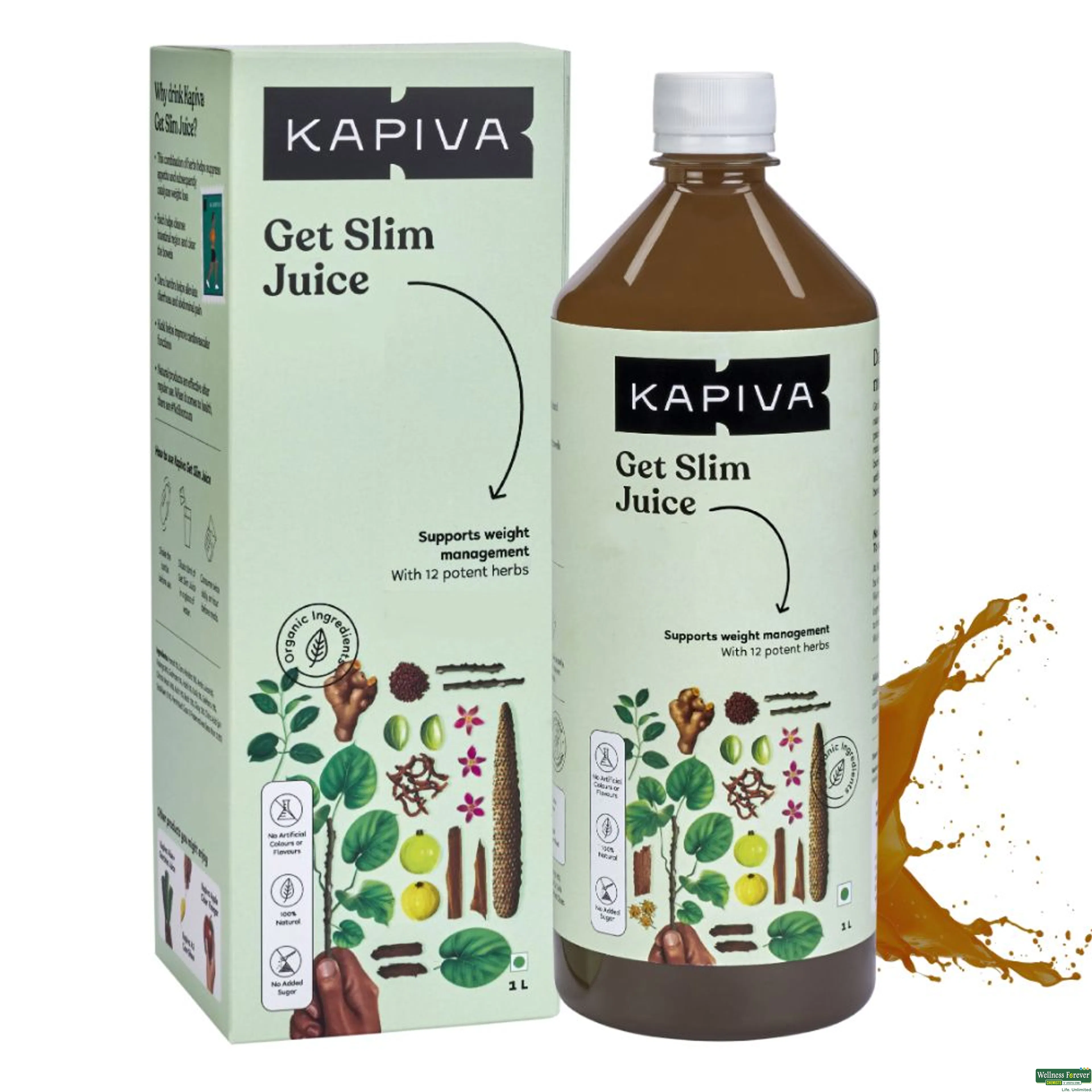 KAPIVA JUICE GET SLIM 1LTR-image