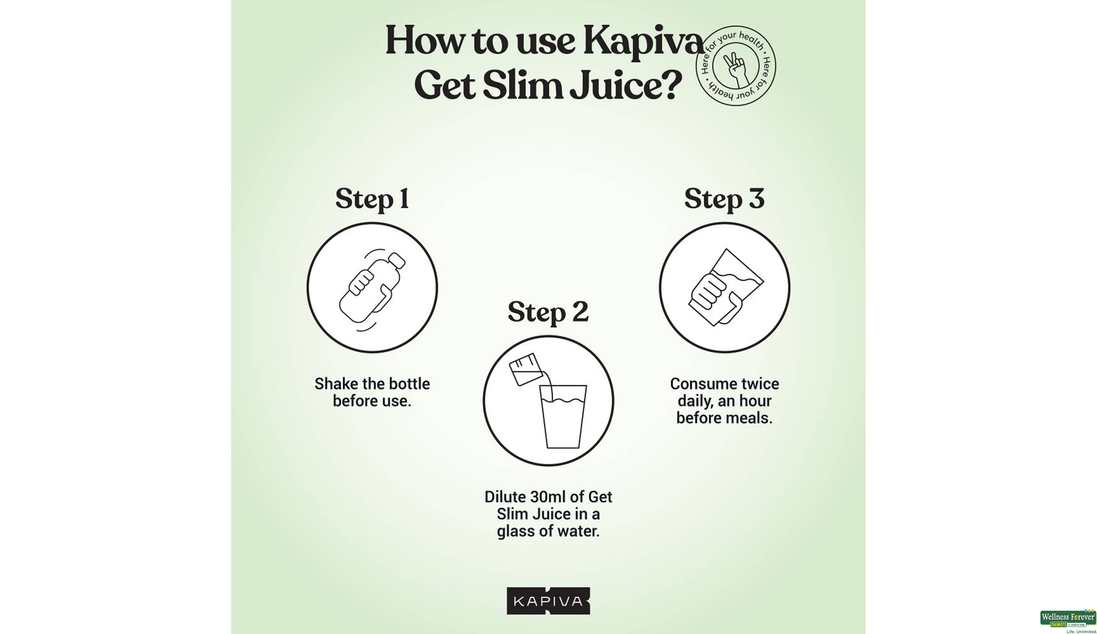 KAPIVA JUICE GET SLIM 1LTR- 2, 1LTR, 