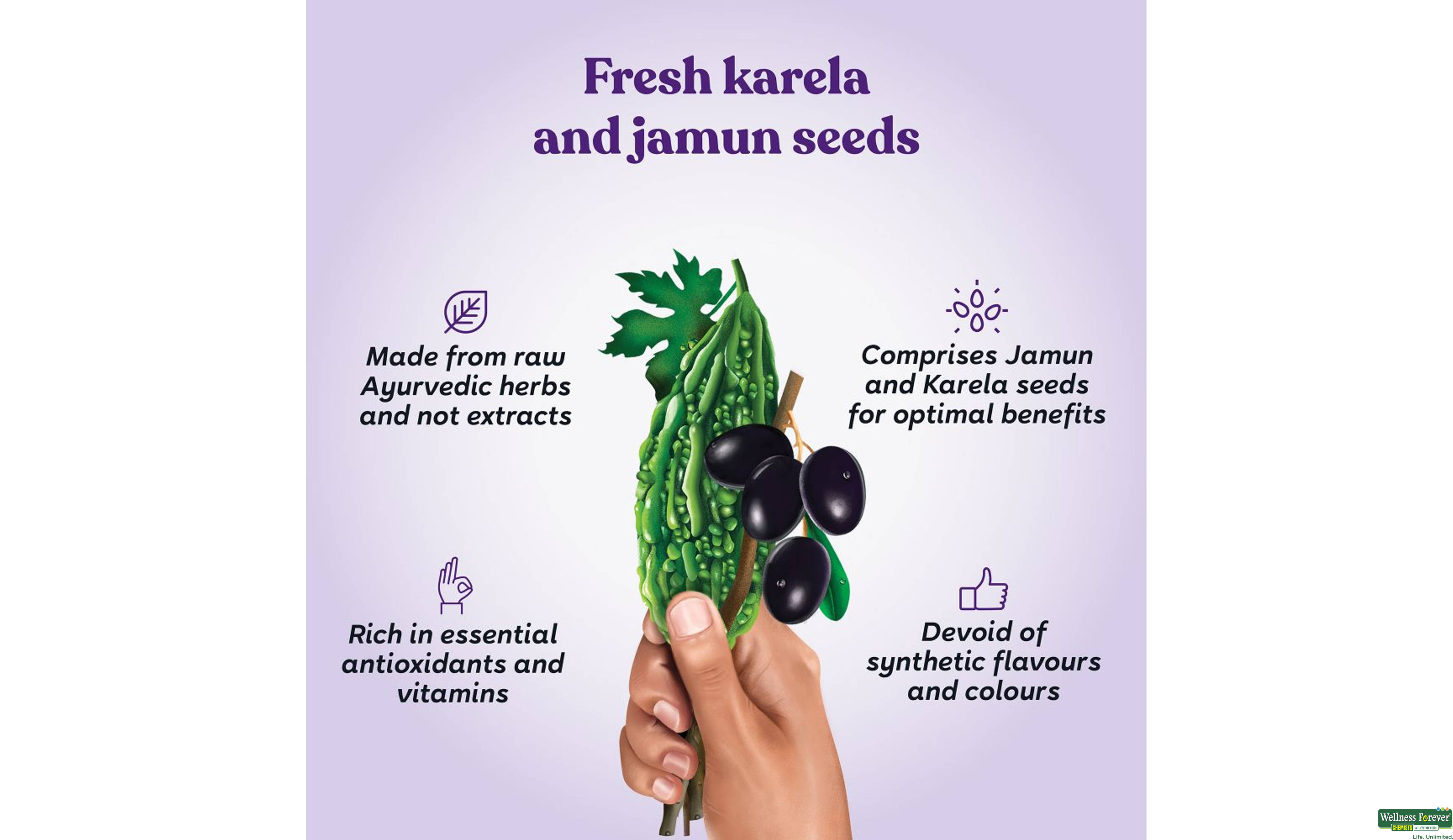 KAPIVA JUICE KARELA JAMUN 1LTR- 7, 1LTR, 