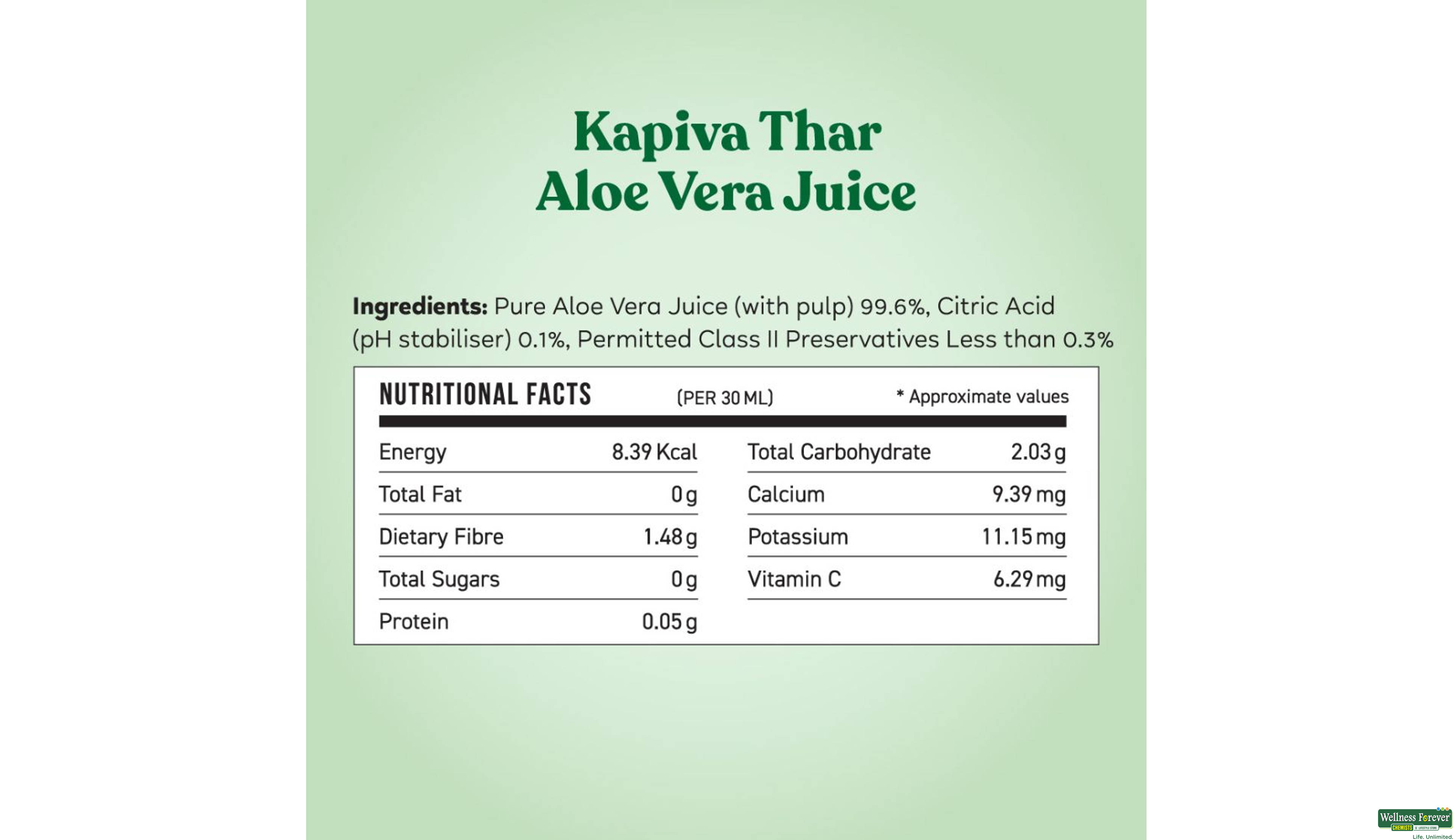 KAPIVA JUICE ALOE VERA 1LTR- 4, 1LTR, 