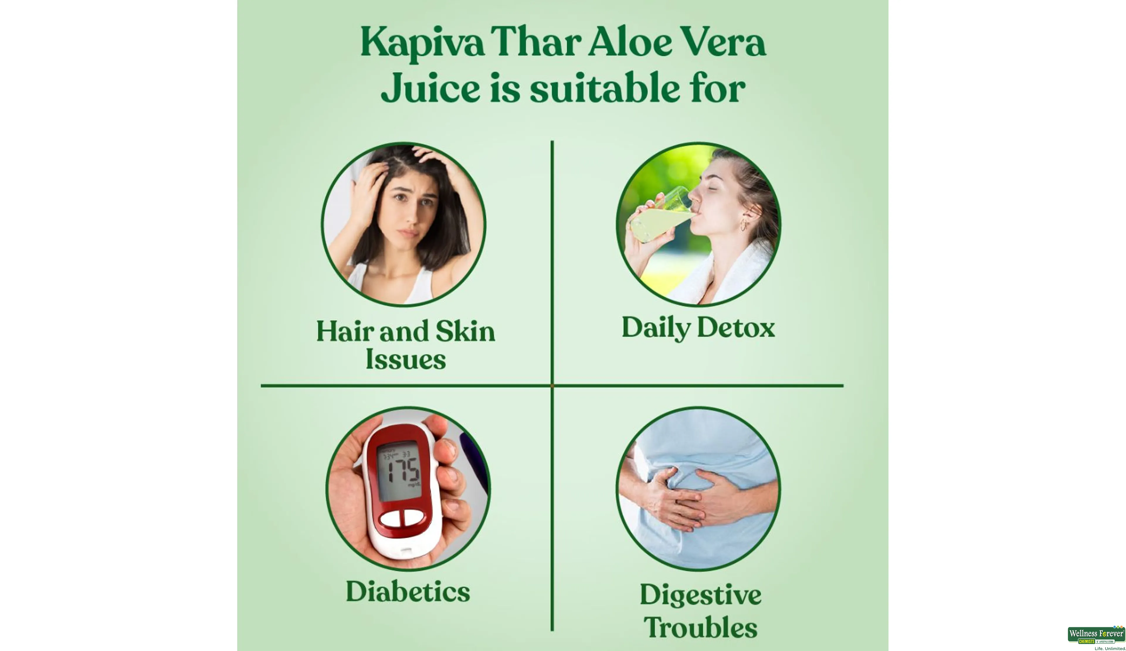 KAPIVA JUICE ALOE VERA 1LTR- 12, 1LTR, 