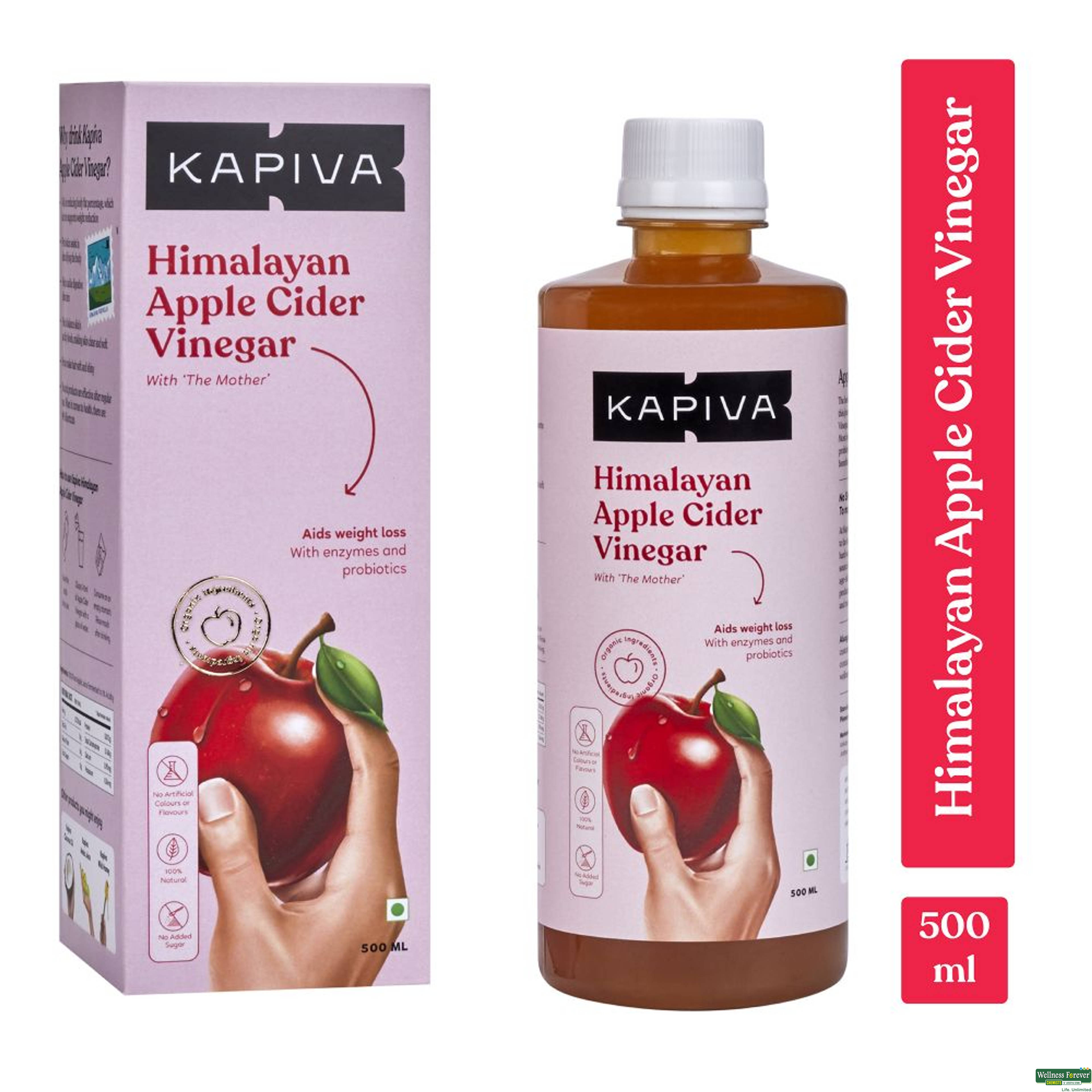 KAPIVA APPLE CIDER VINEGAR 500ML-image