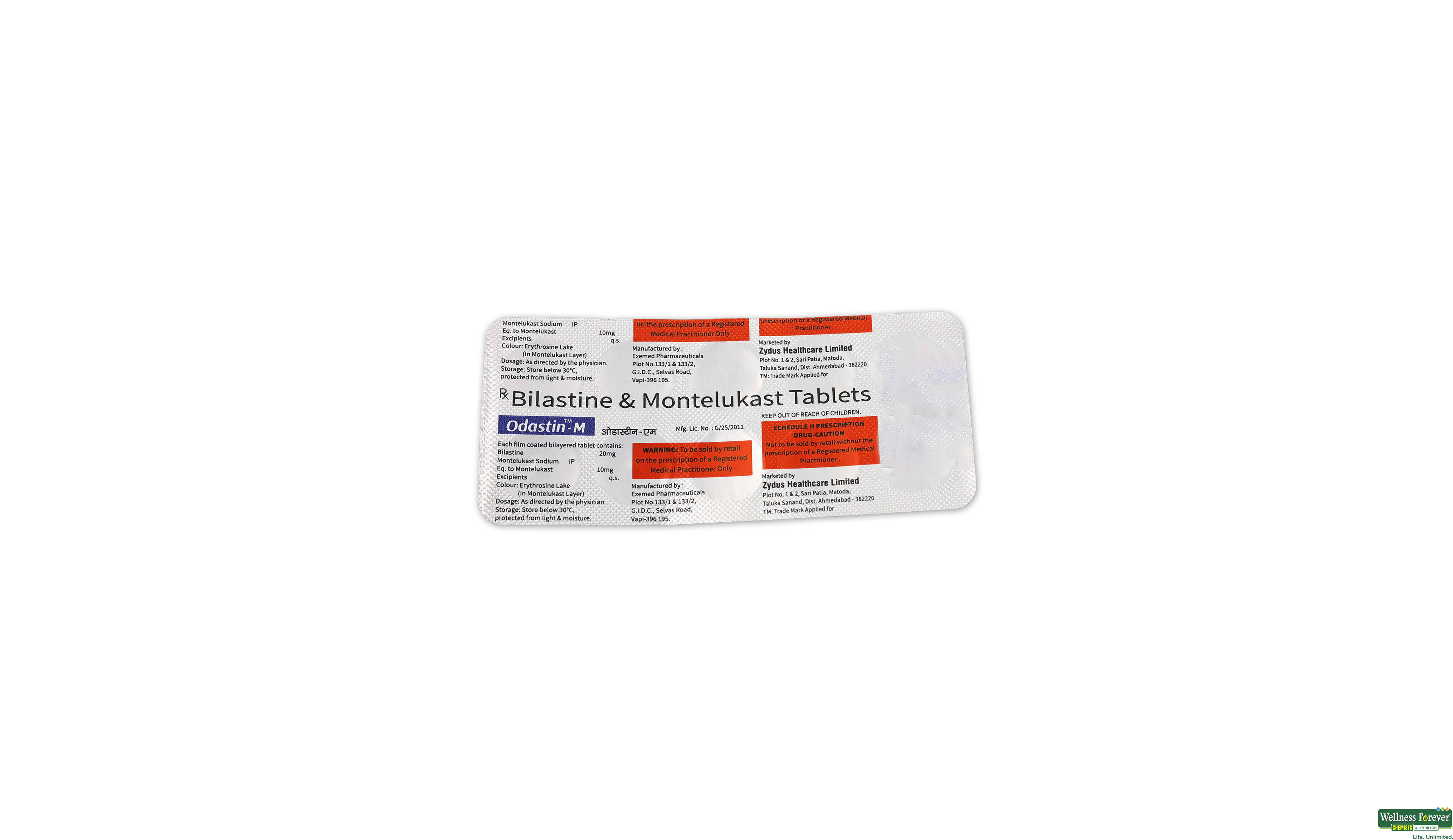 ODASTIN-M 10TAB- 1, 10TAB, 