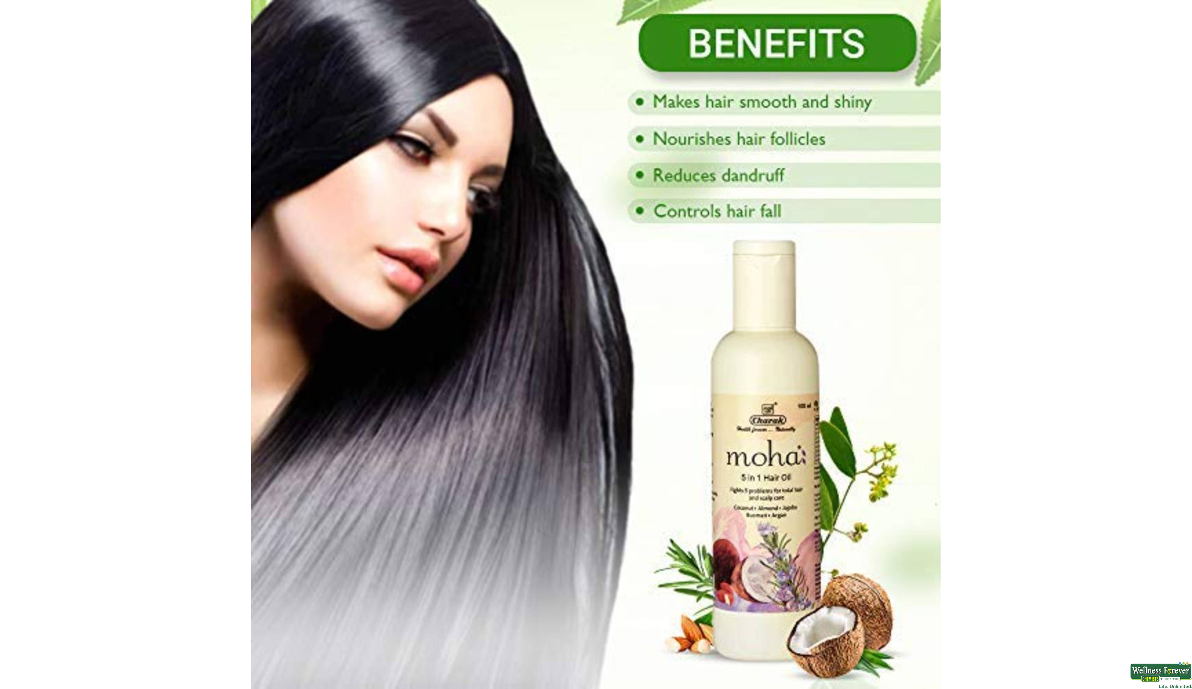 MOHA HR/OIL 5IN1 200ML- 3, 200ML, 
