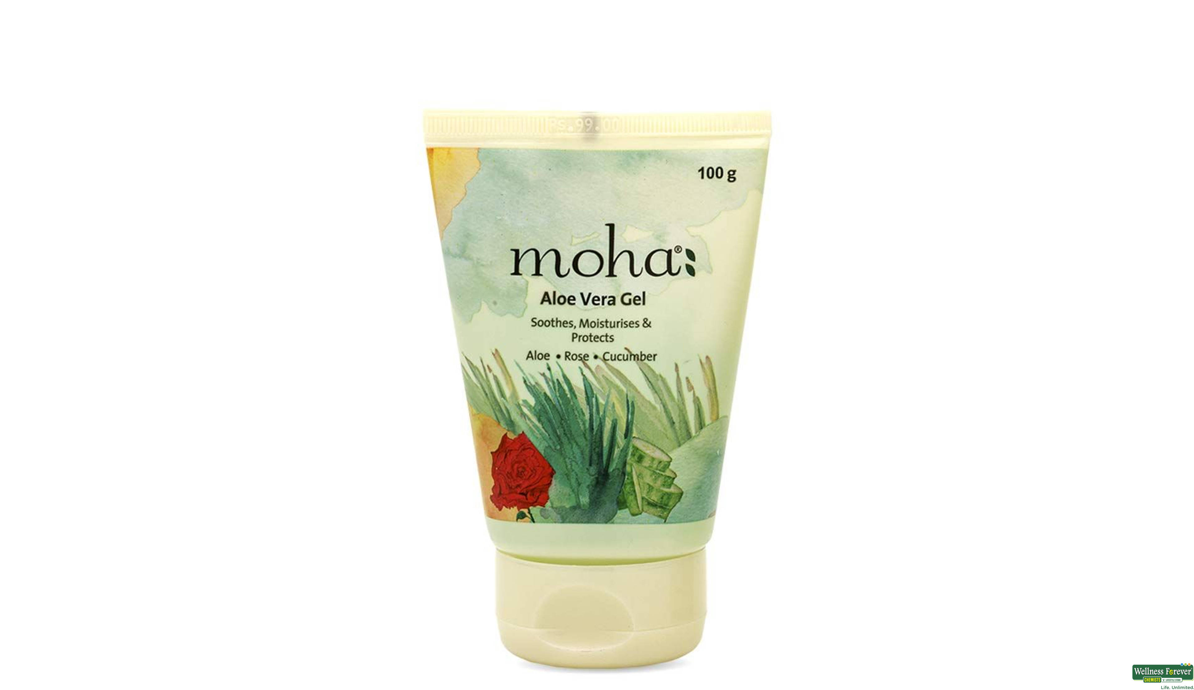 MOHA GEL ALOE VERA 100ML- 1, 100ML, 