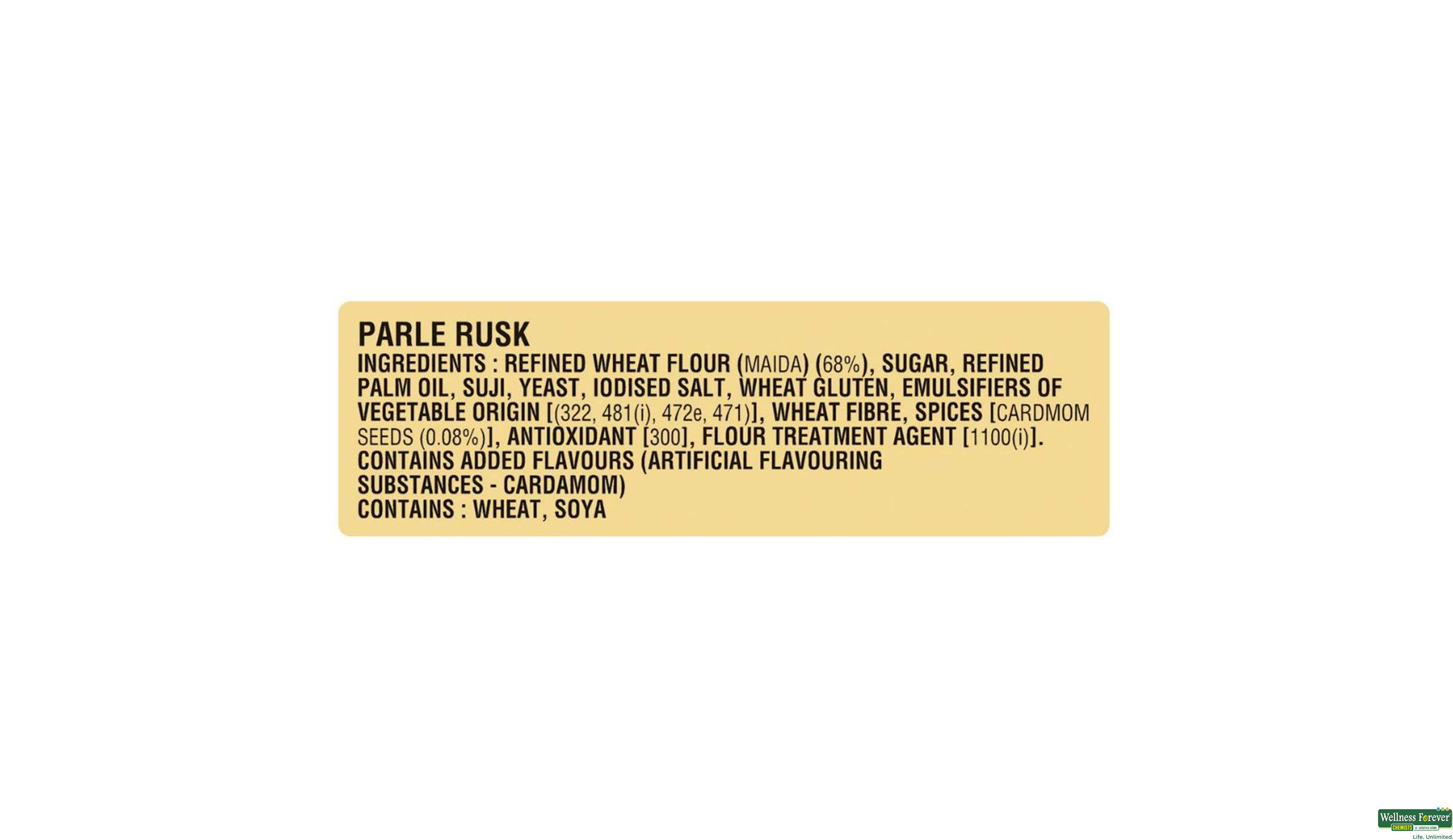 PARLE RUSK ELAICHI 400GM- 4, 400GM, 