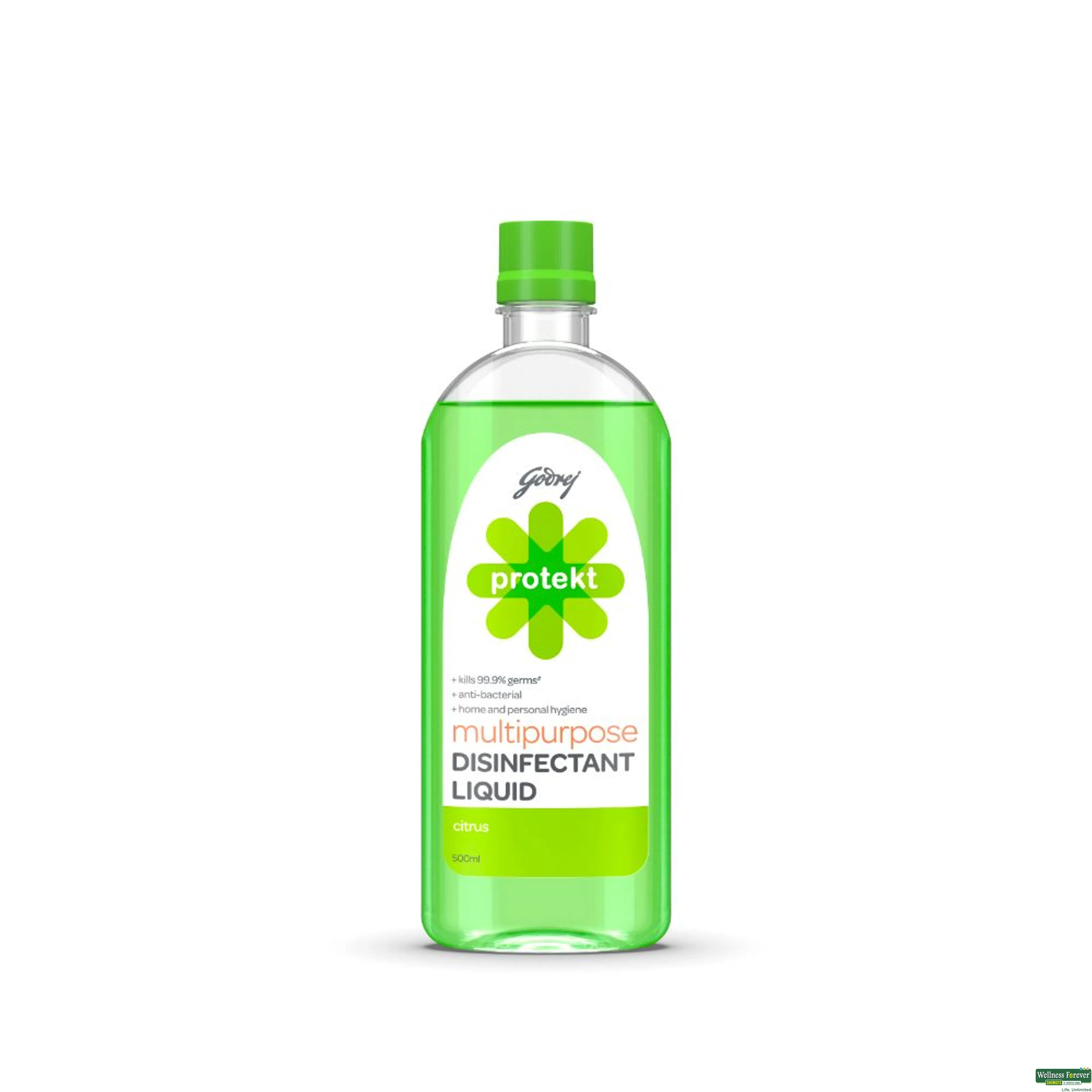 GODREJ PROTEKT LIQ DISINFECTANT CITRUS 500ML-image