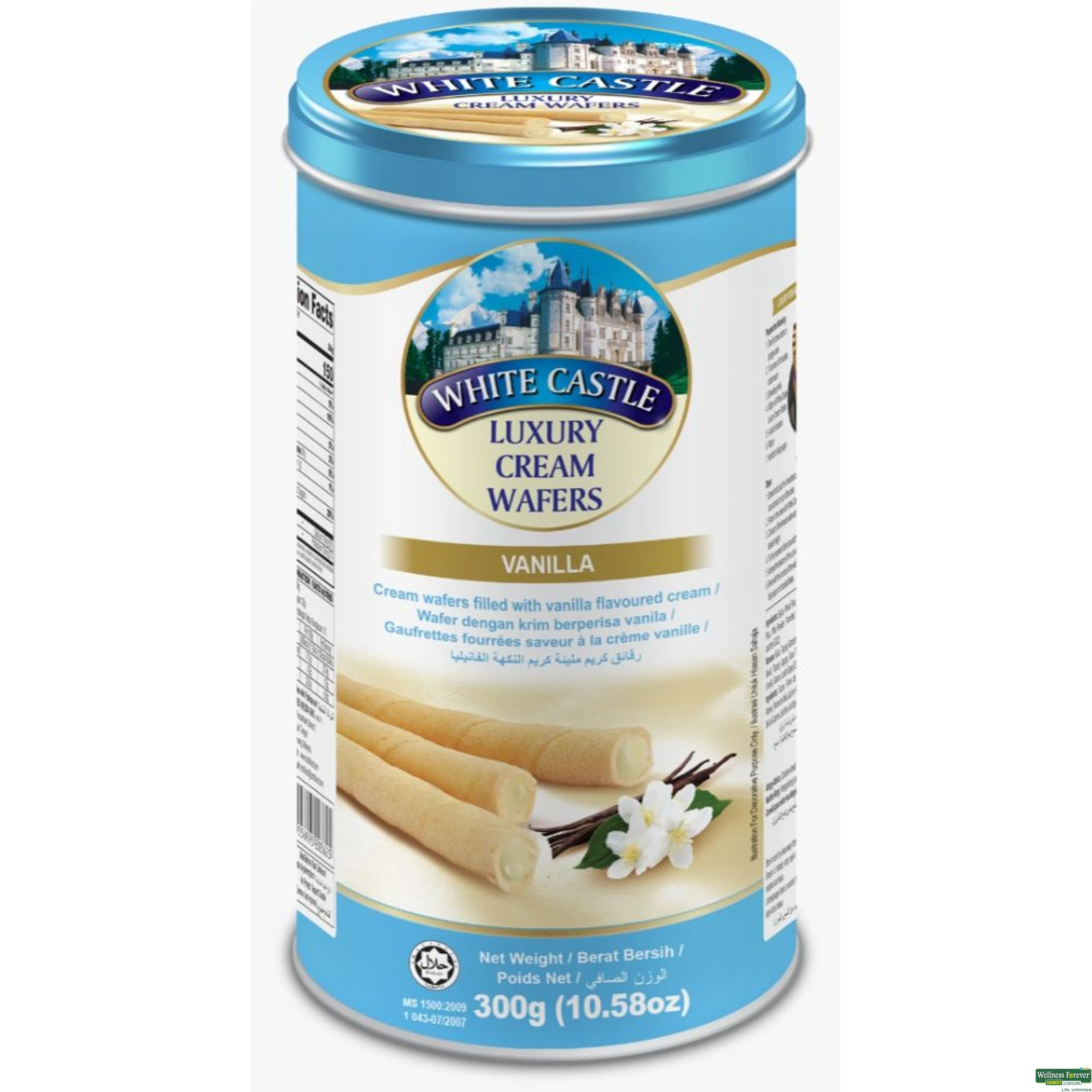 WHITE CASTLE CRM WAFER VANILLA 300GM-image