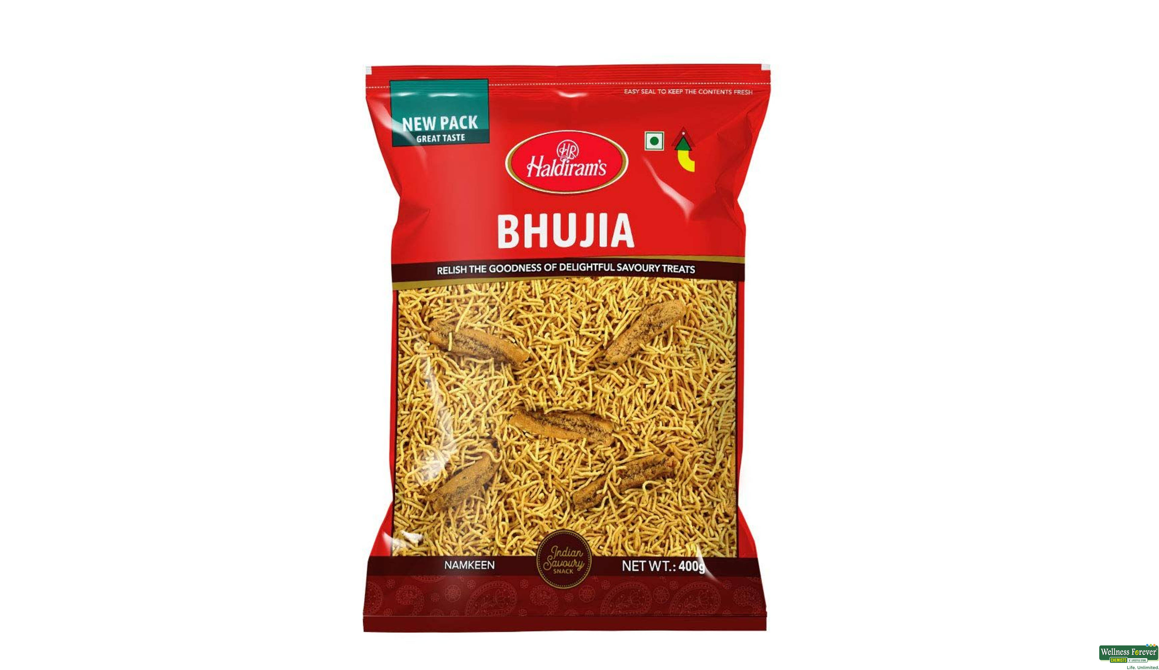 HALDIRAM BHUJIA SEV 400GM- 1, 400GM, 