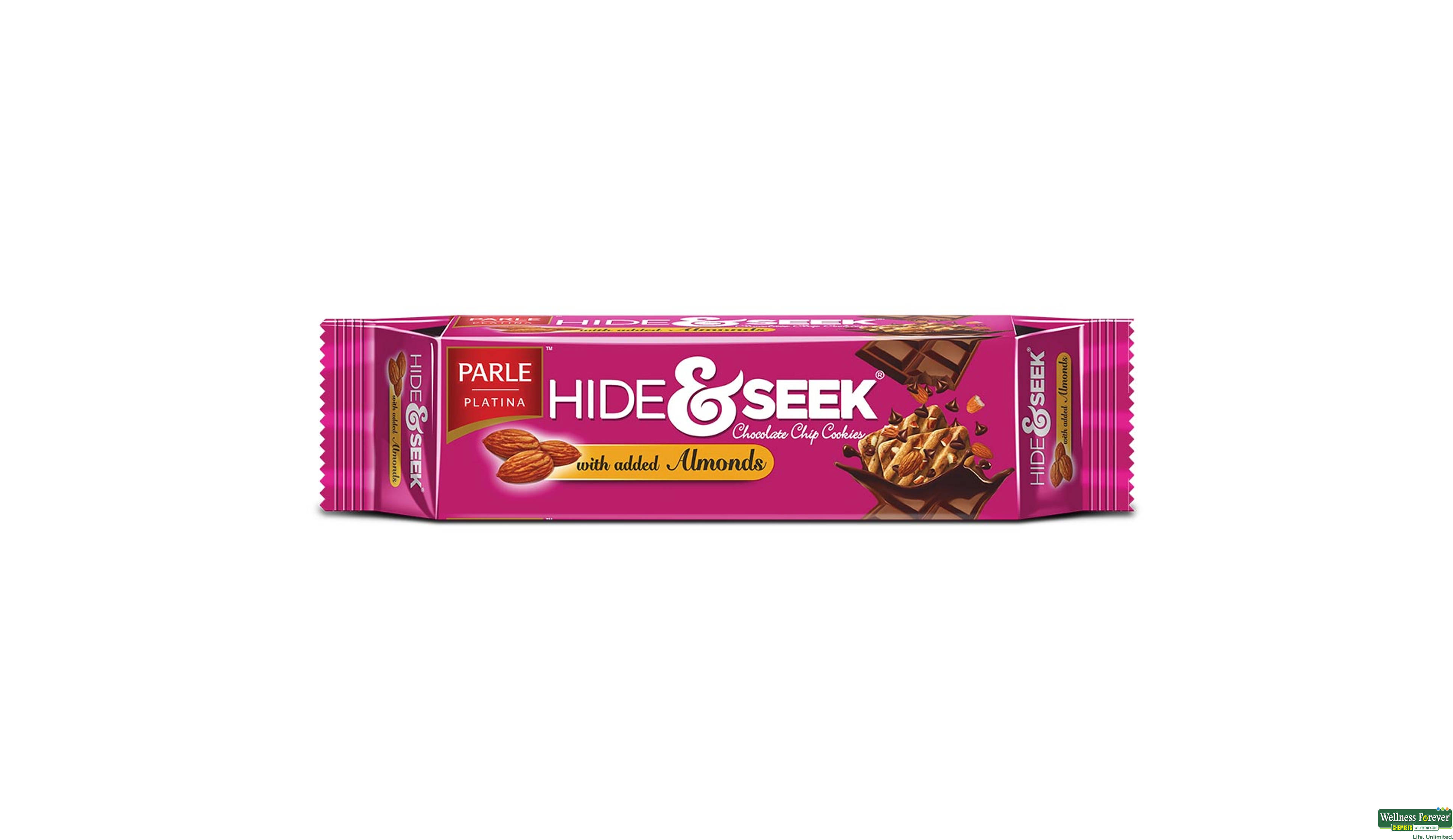 PARLE BISC HIDE/SEEK CHOC ALMOND 100GM- 1, 100GM, 