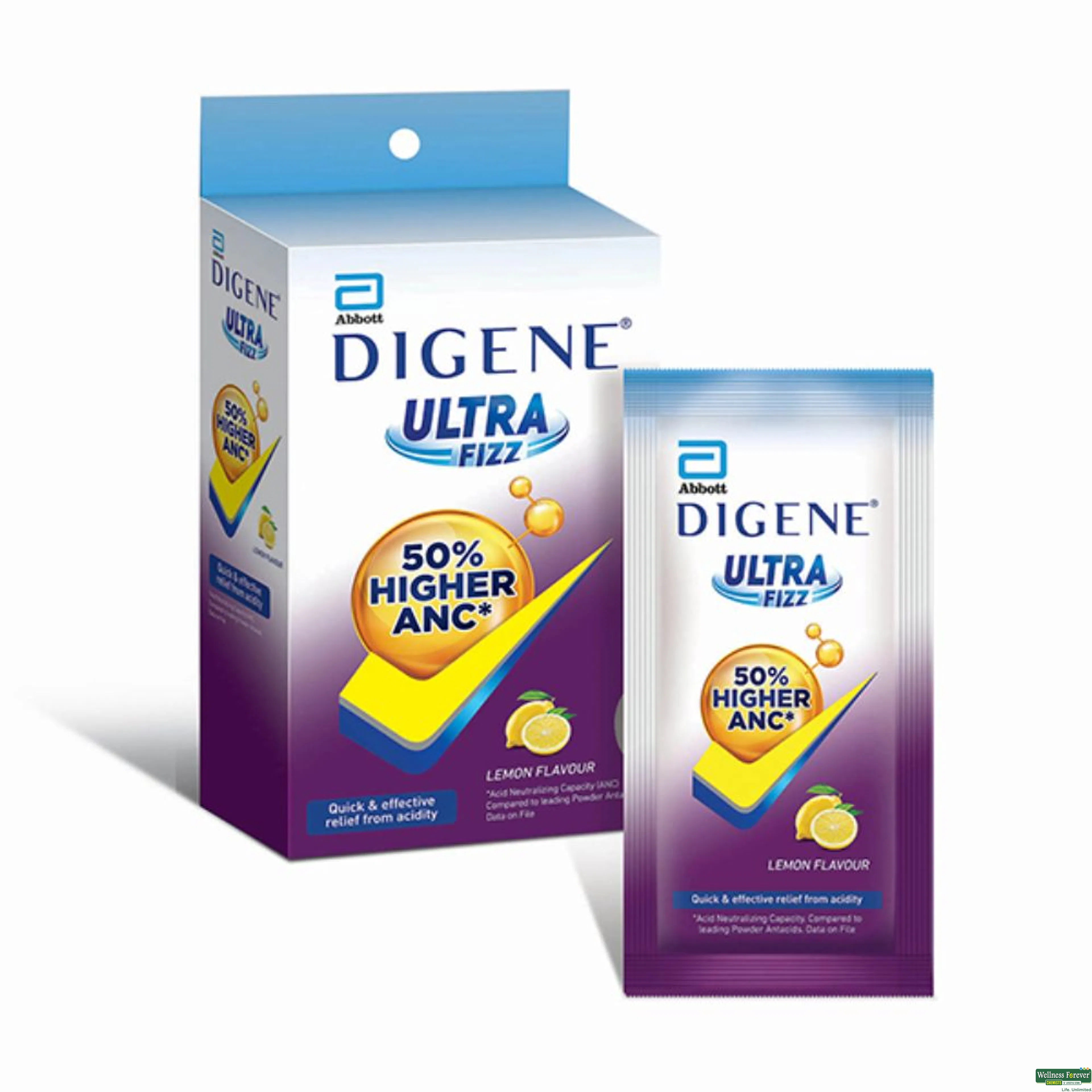 DIGENE ULTRA FIZZ LEMON SACH 6.25GM-image