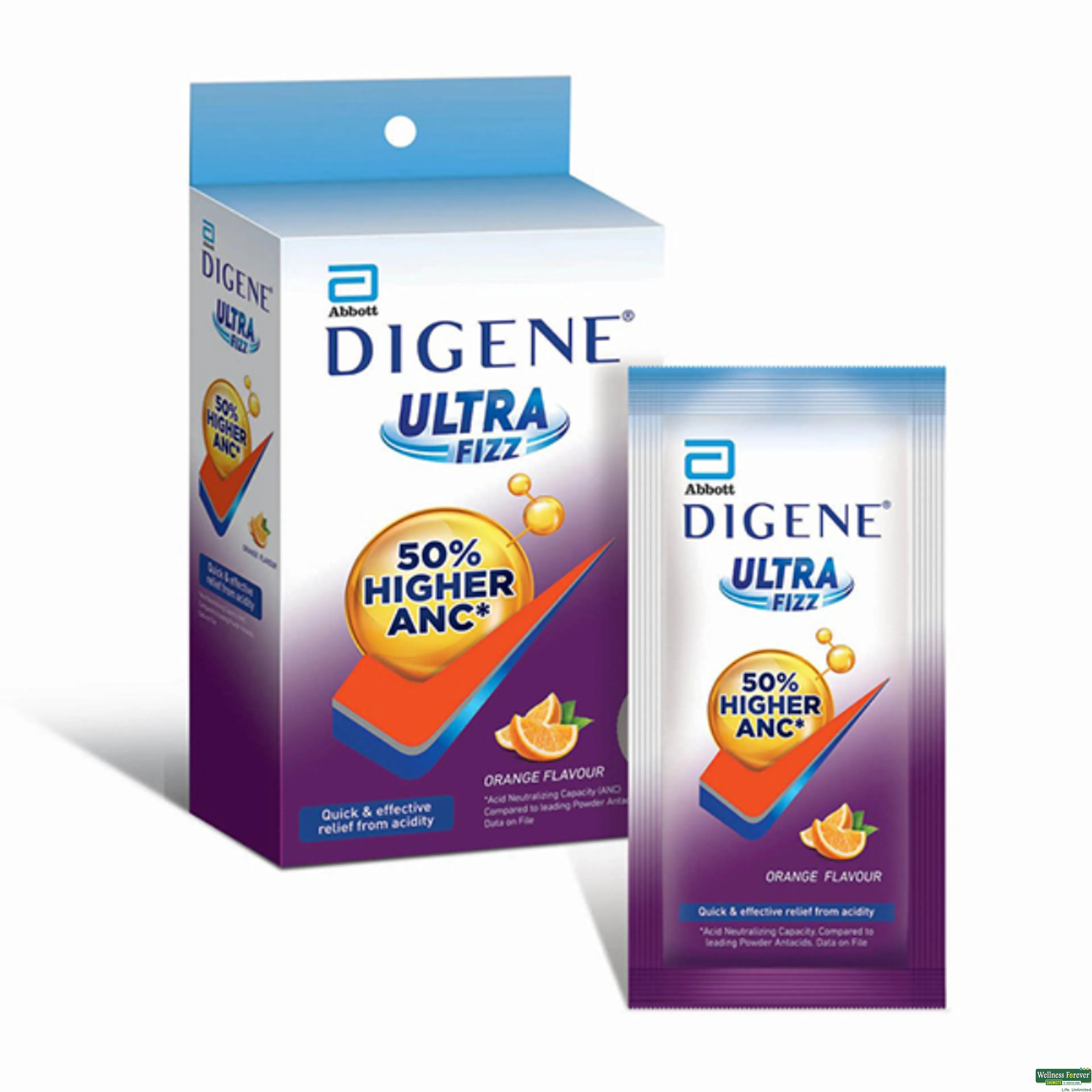 DIGENE ULTRA FIZZ ORANGE SACH 6.25GM-image