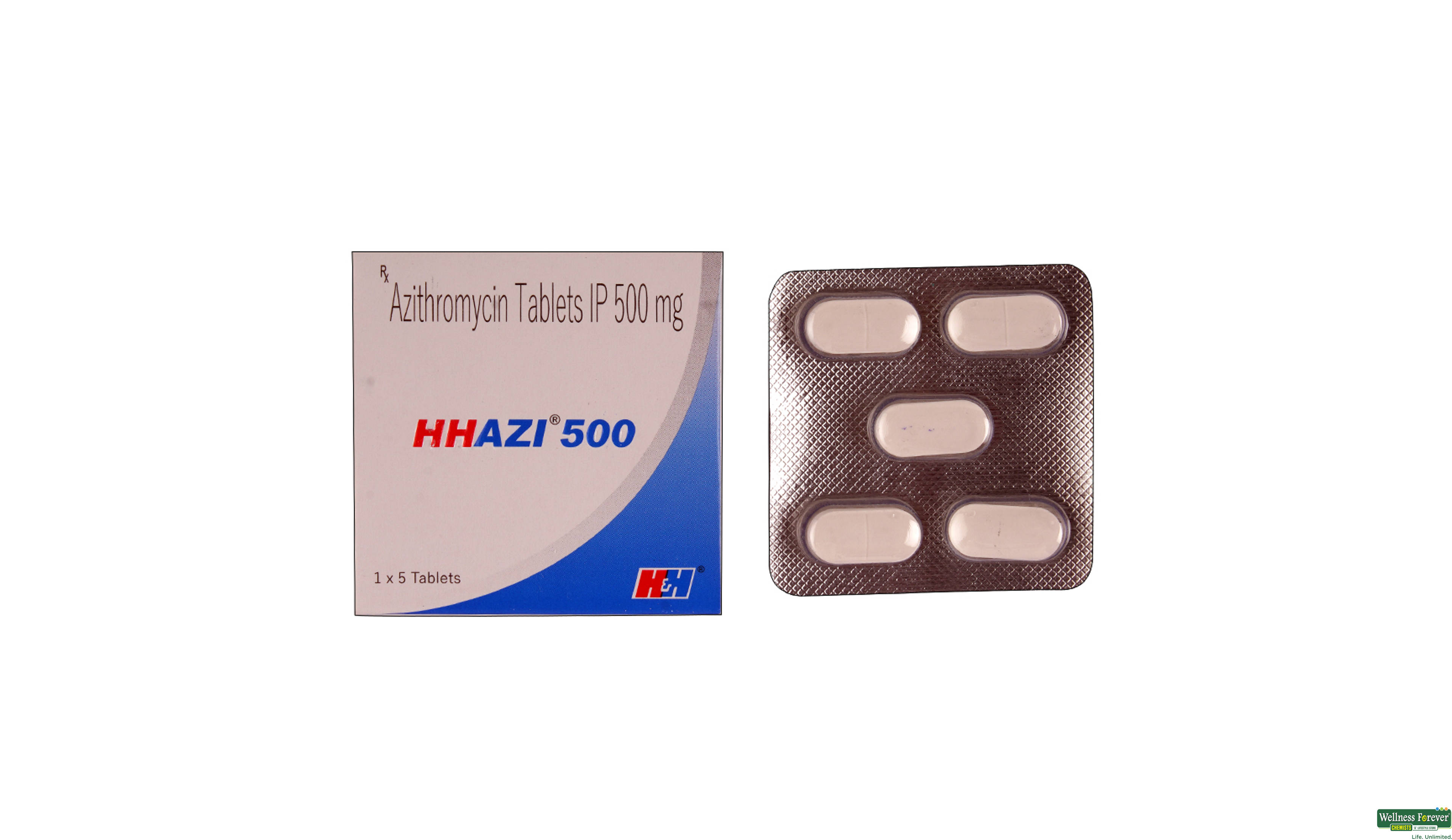 HHAZI 500MG 5TAB- 1, 5TAB, 