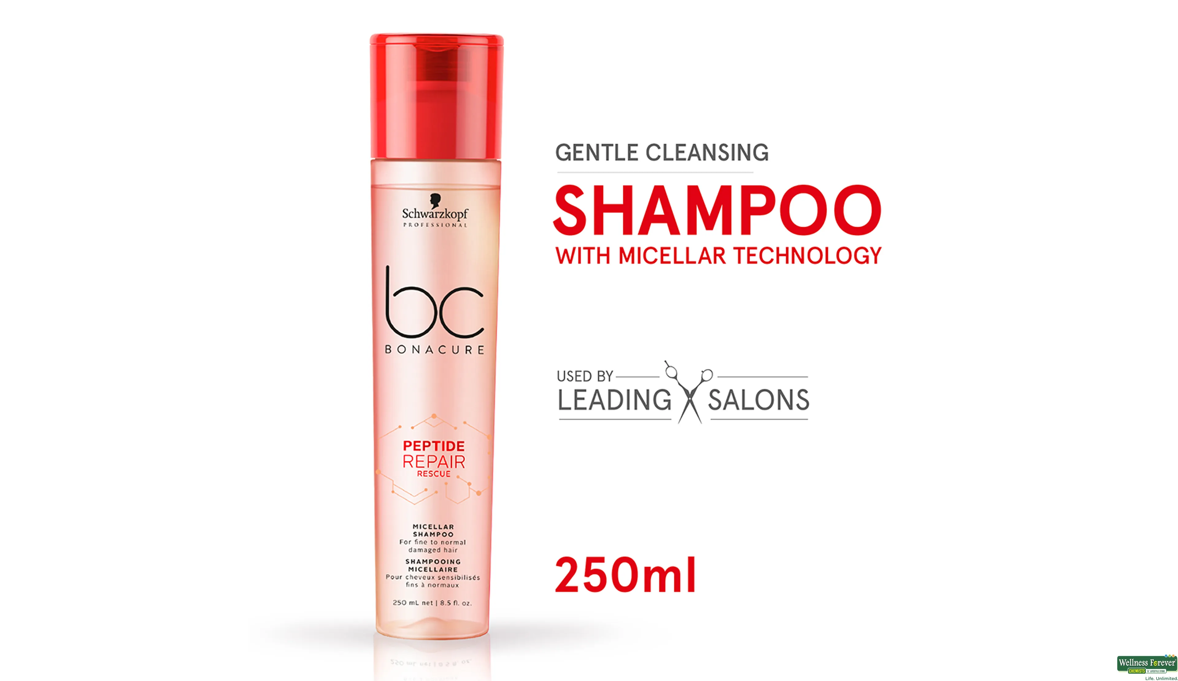 BC SHMP PRR MICELLAR 250ML- 2, 250ML, 