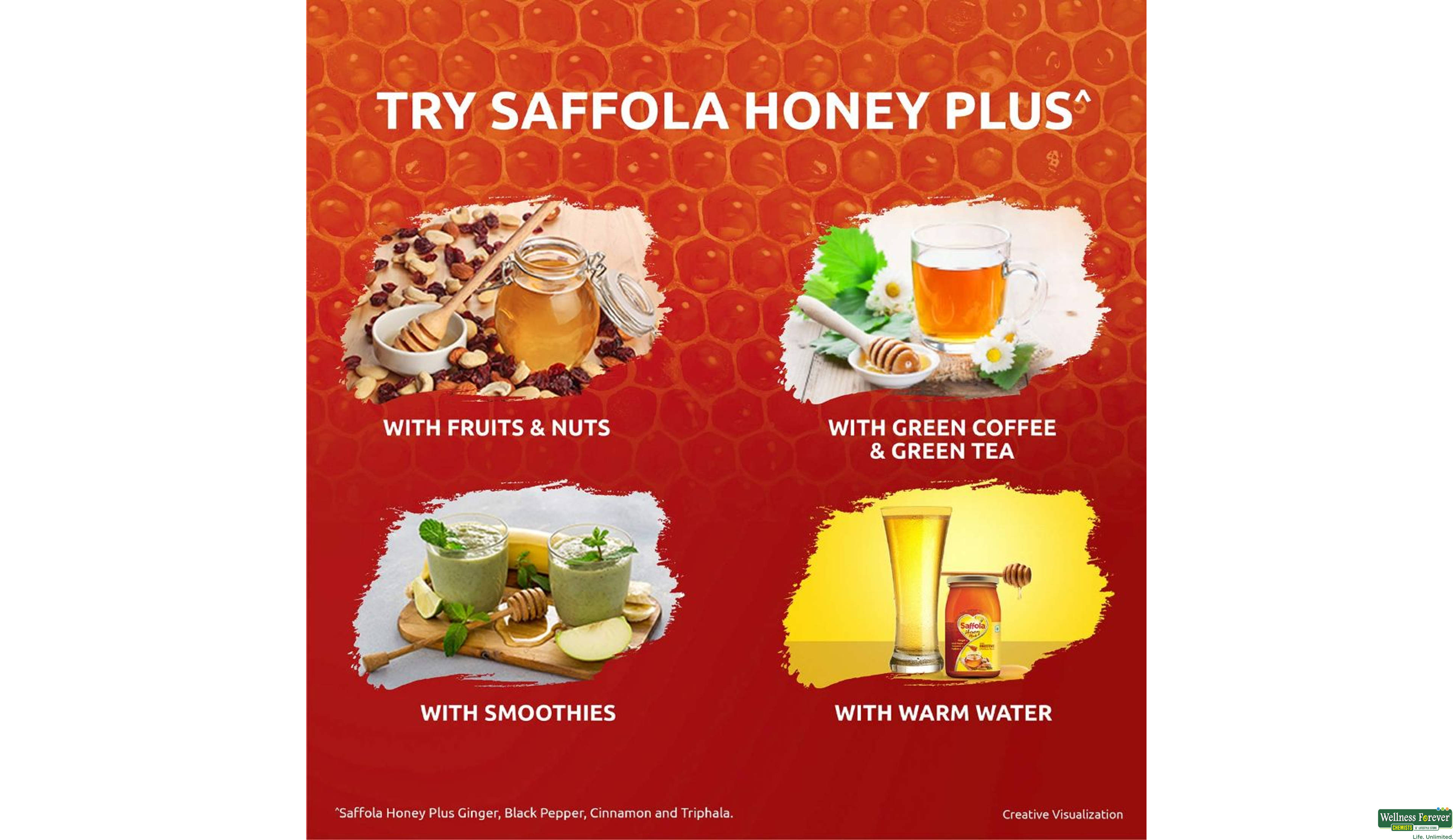 SAFFOLA HONEY GINGER 250GM- 5, 250GM, 