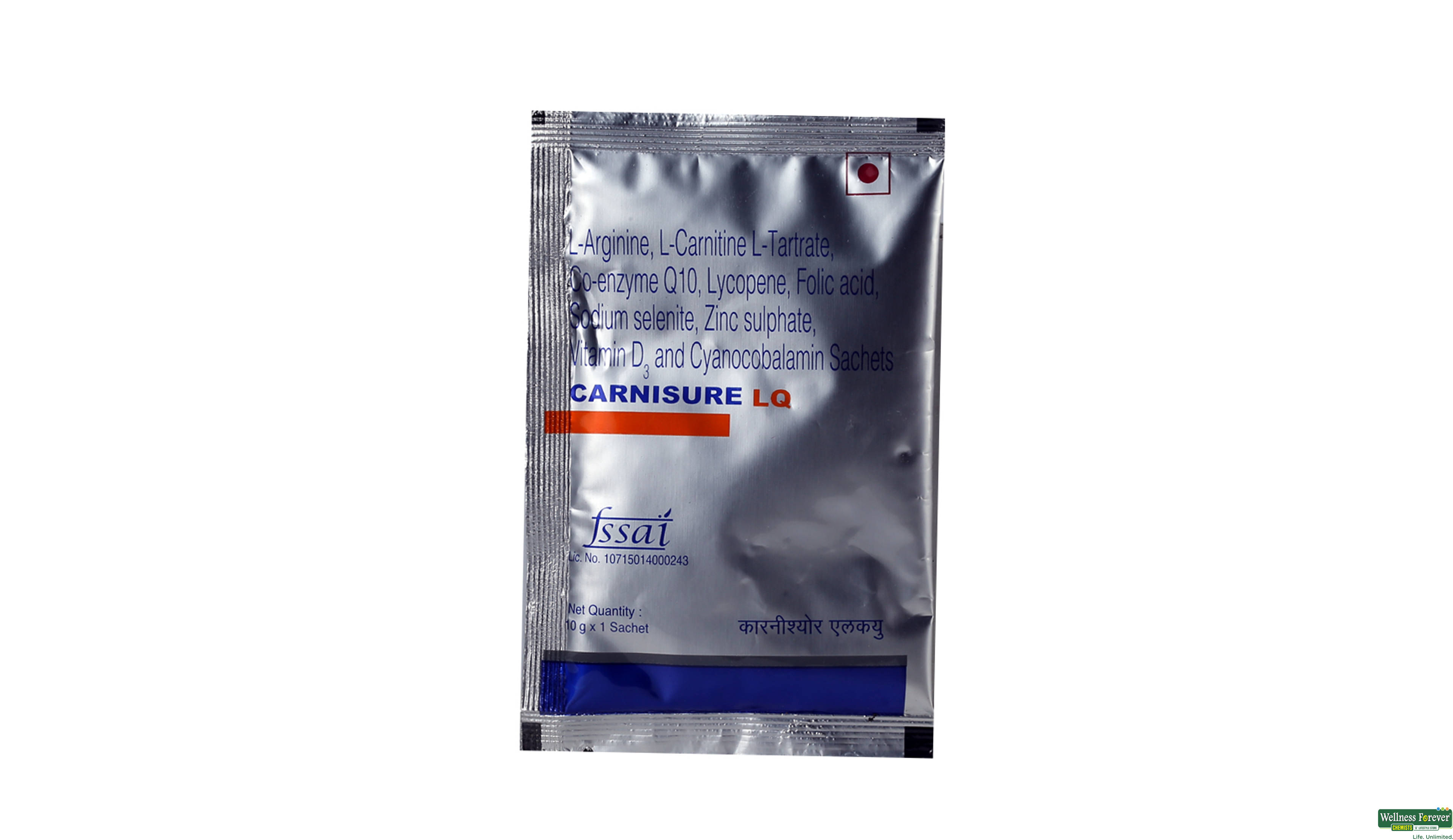 CARNISURE-LQ SACH 10GM- 1, 10GM, 