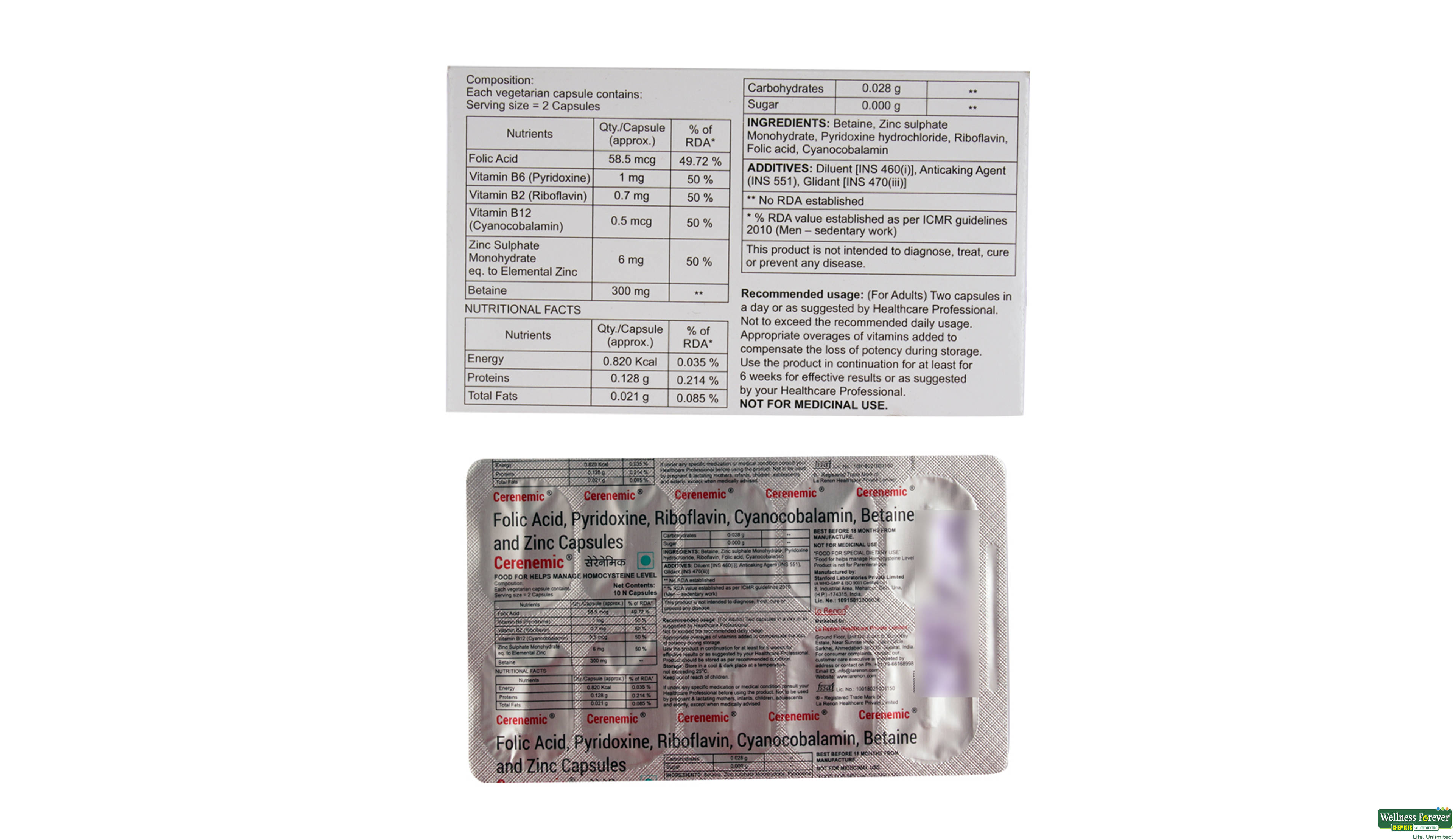 CERENEMIC 10CAP- 2, 10CAP, 