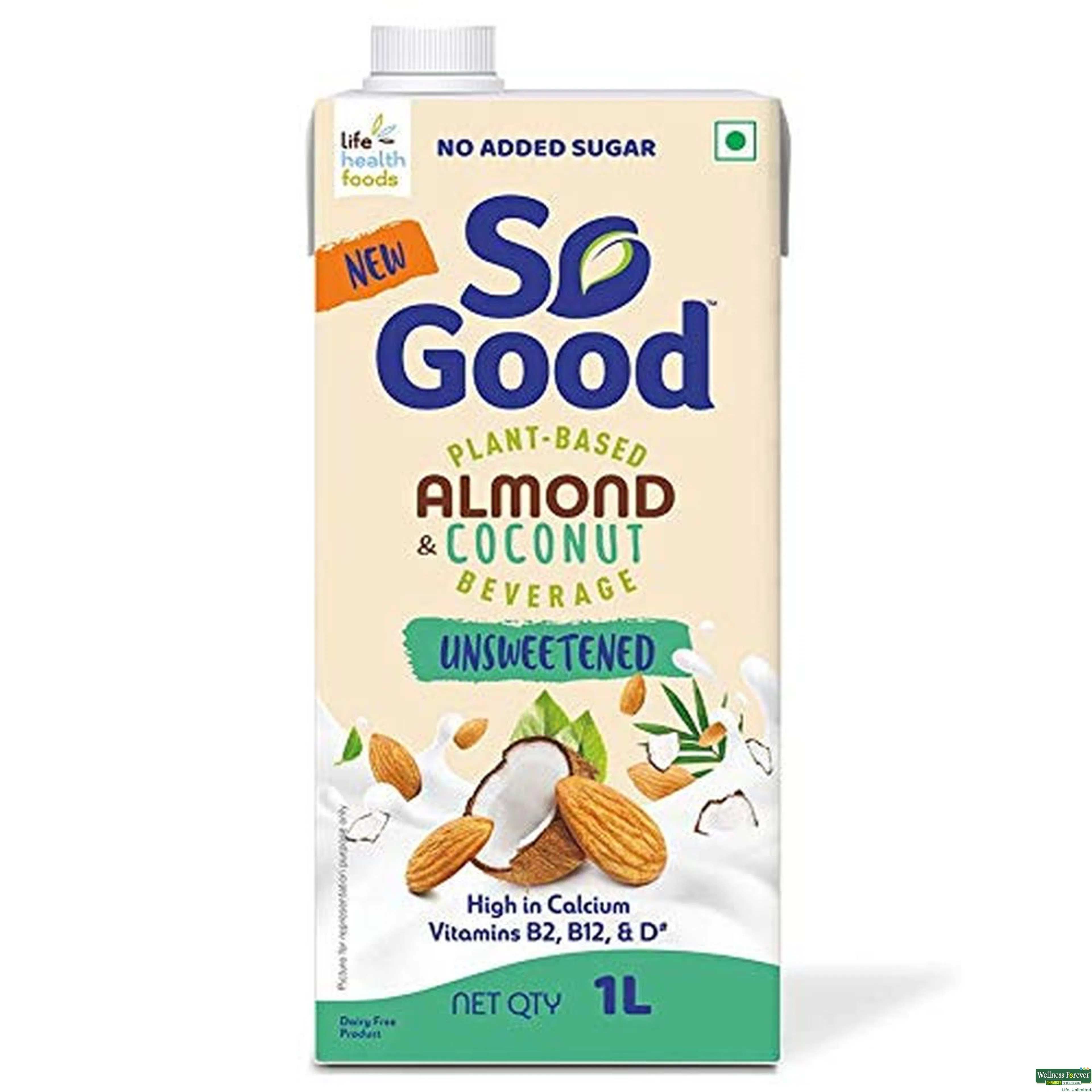 SO GOOD ALMOND COCONUT UNSWEETENED 1LTR-image