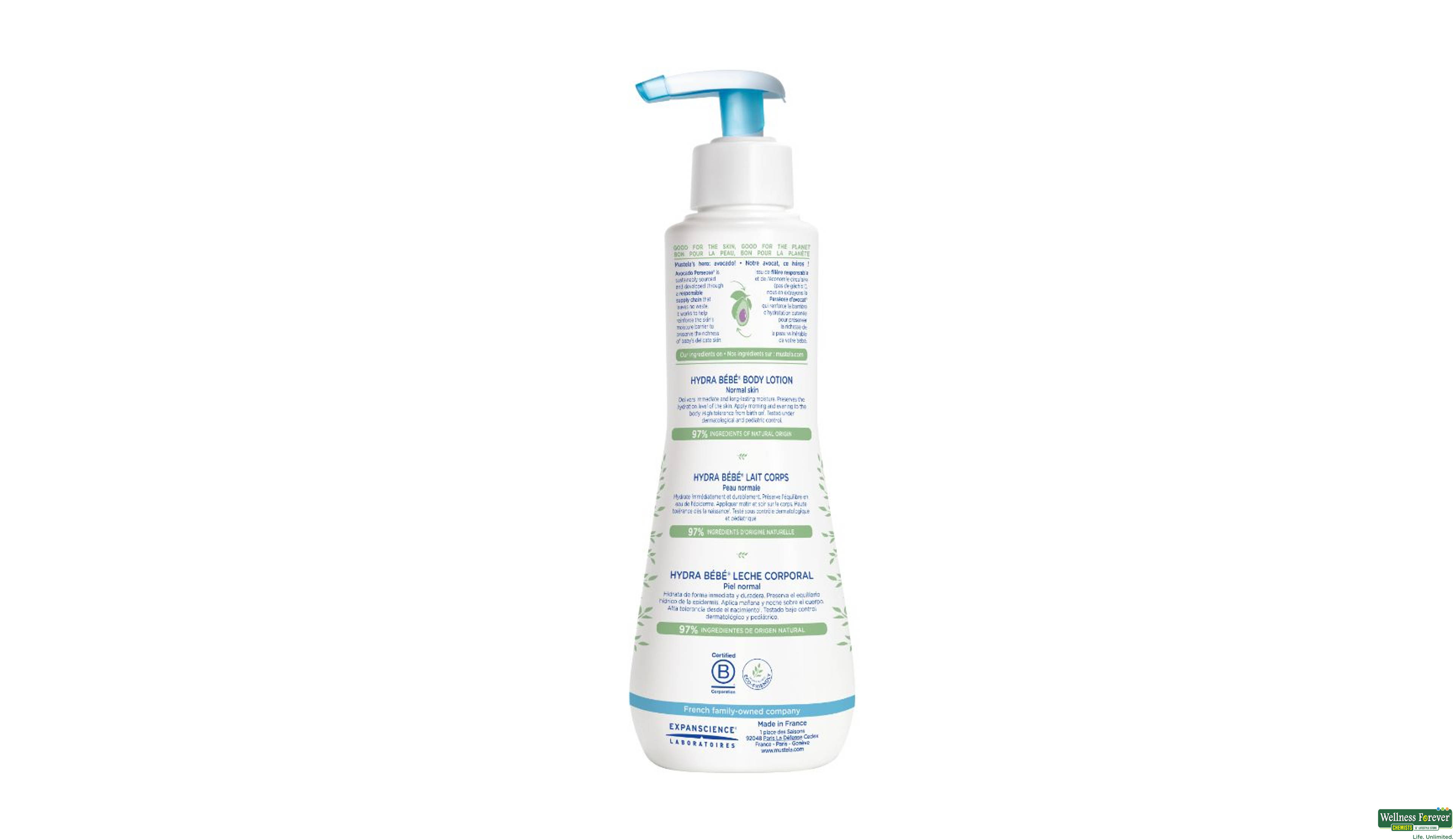 MUSTELA B/LTN BEBE 300ML- 2, 300ML, 