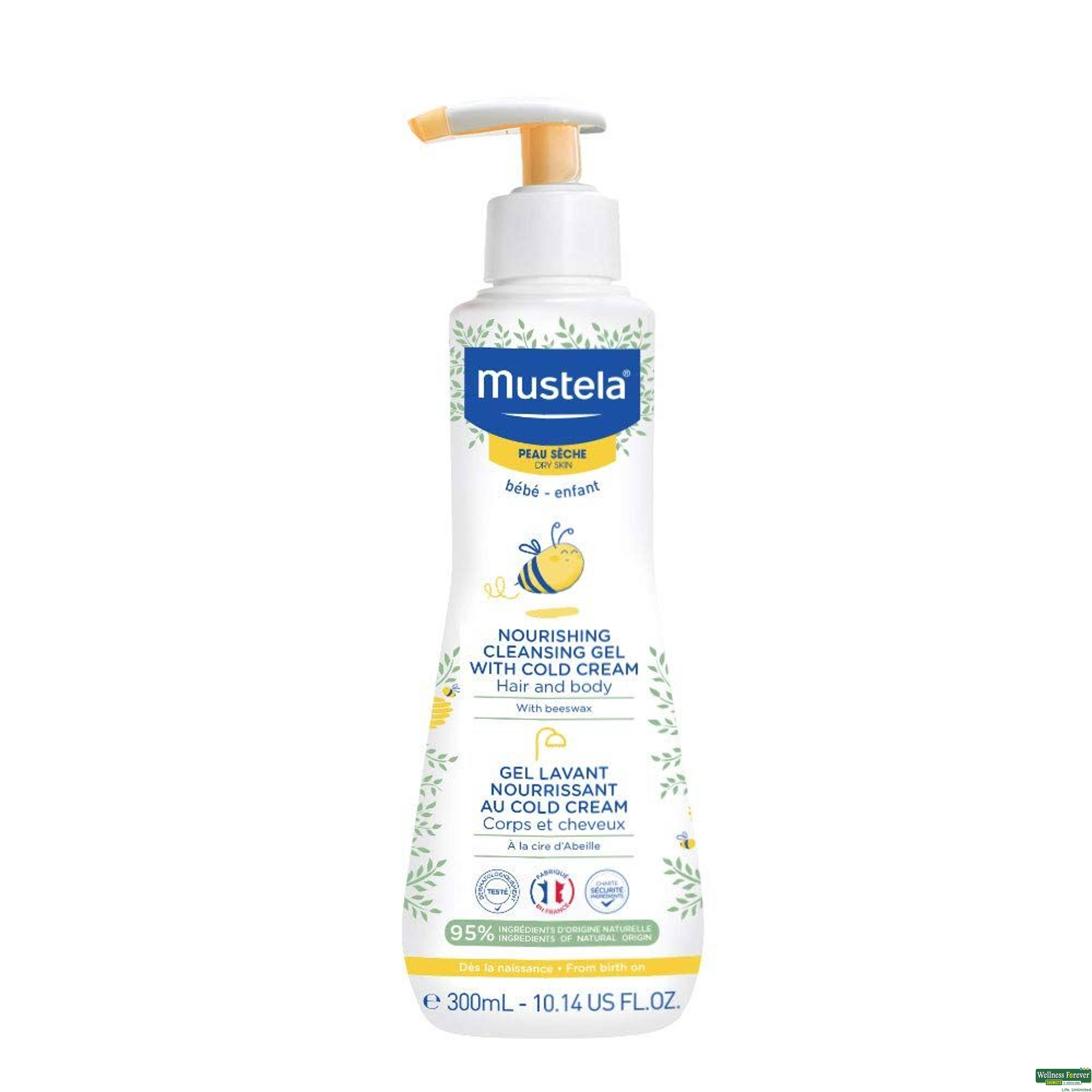 Mustela Cream Nourshing With Cold 200Ml-image