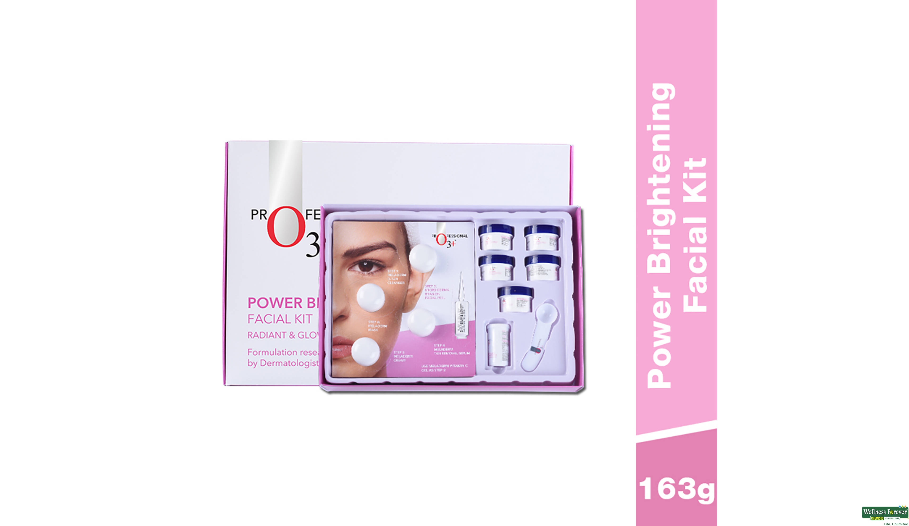 O3+ PWDR BRIGHTING FACIAL KIT 1PC- 1, 1PC, 