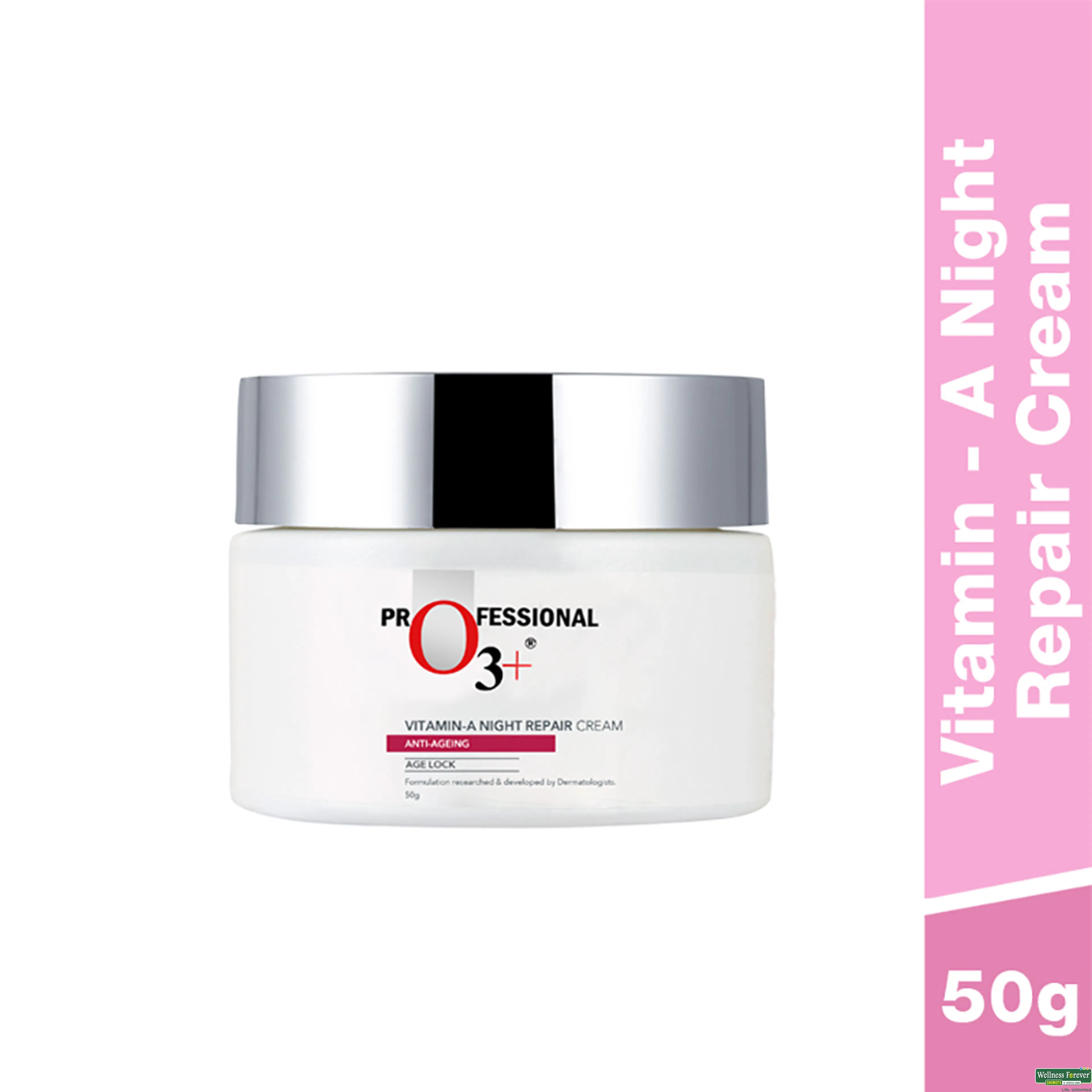 O3+ F/CRM PRO A/AGEING VIT A N/REPAIR 50GM-image