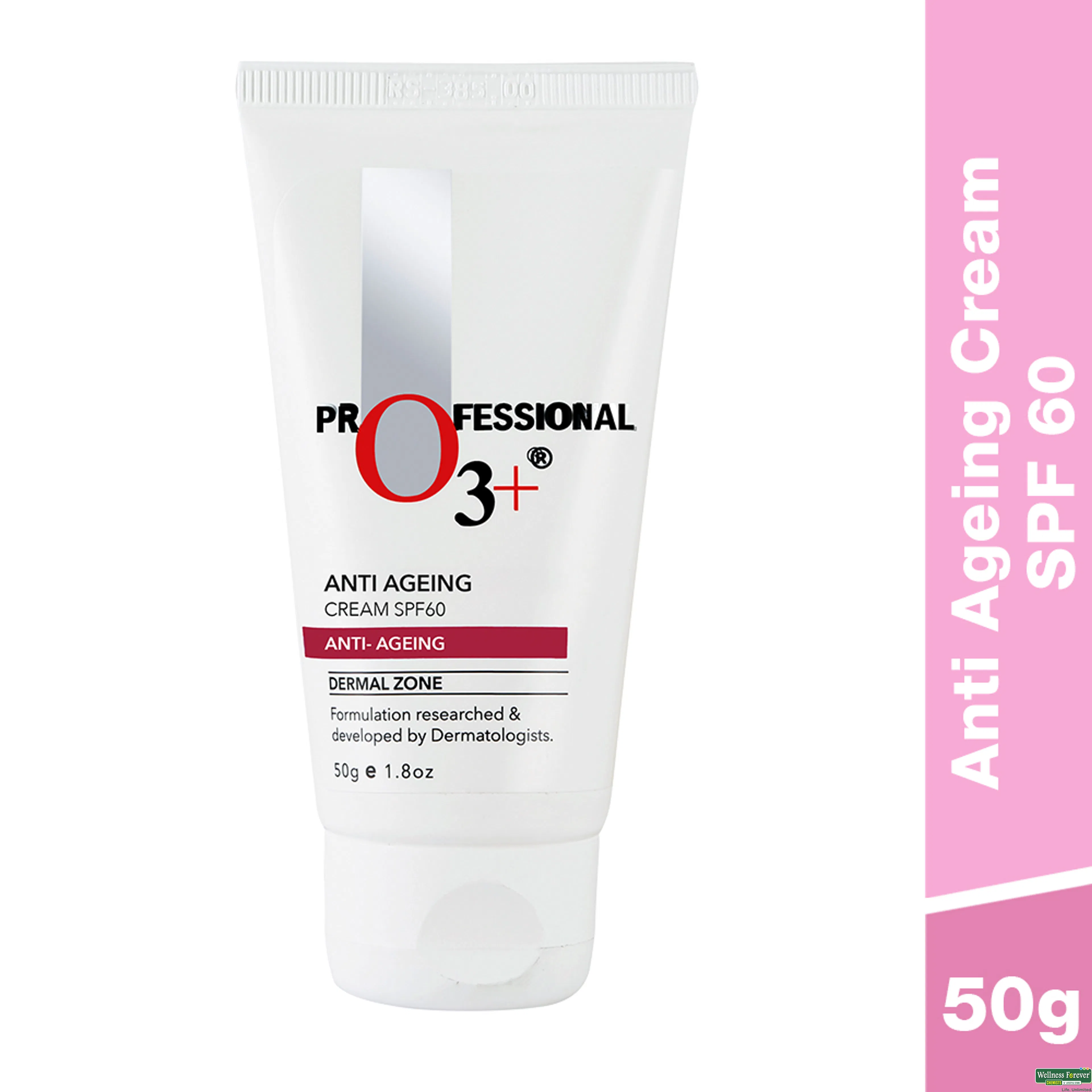 O3+ F/CRM PRO ANTI AGEING SPF60 50GM-image