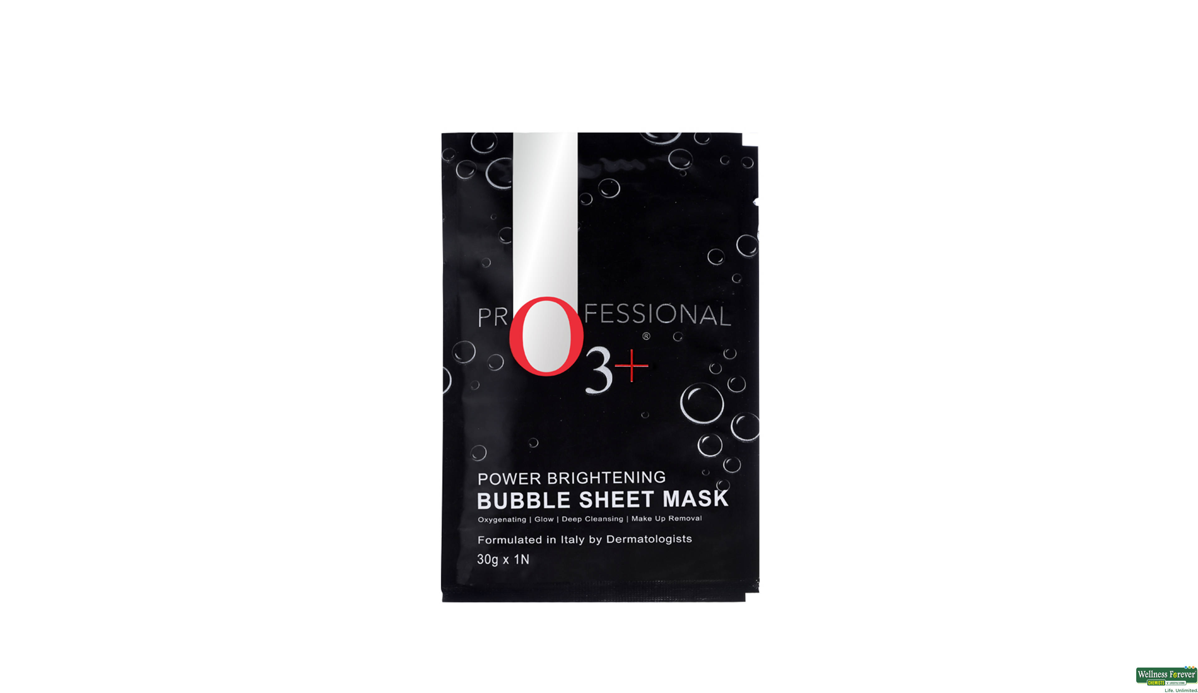 O3+ F/MASK PRO BRIGHTING BUBBLE 1PC- 1, 1PC, 