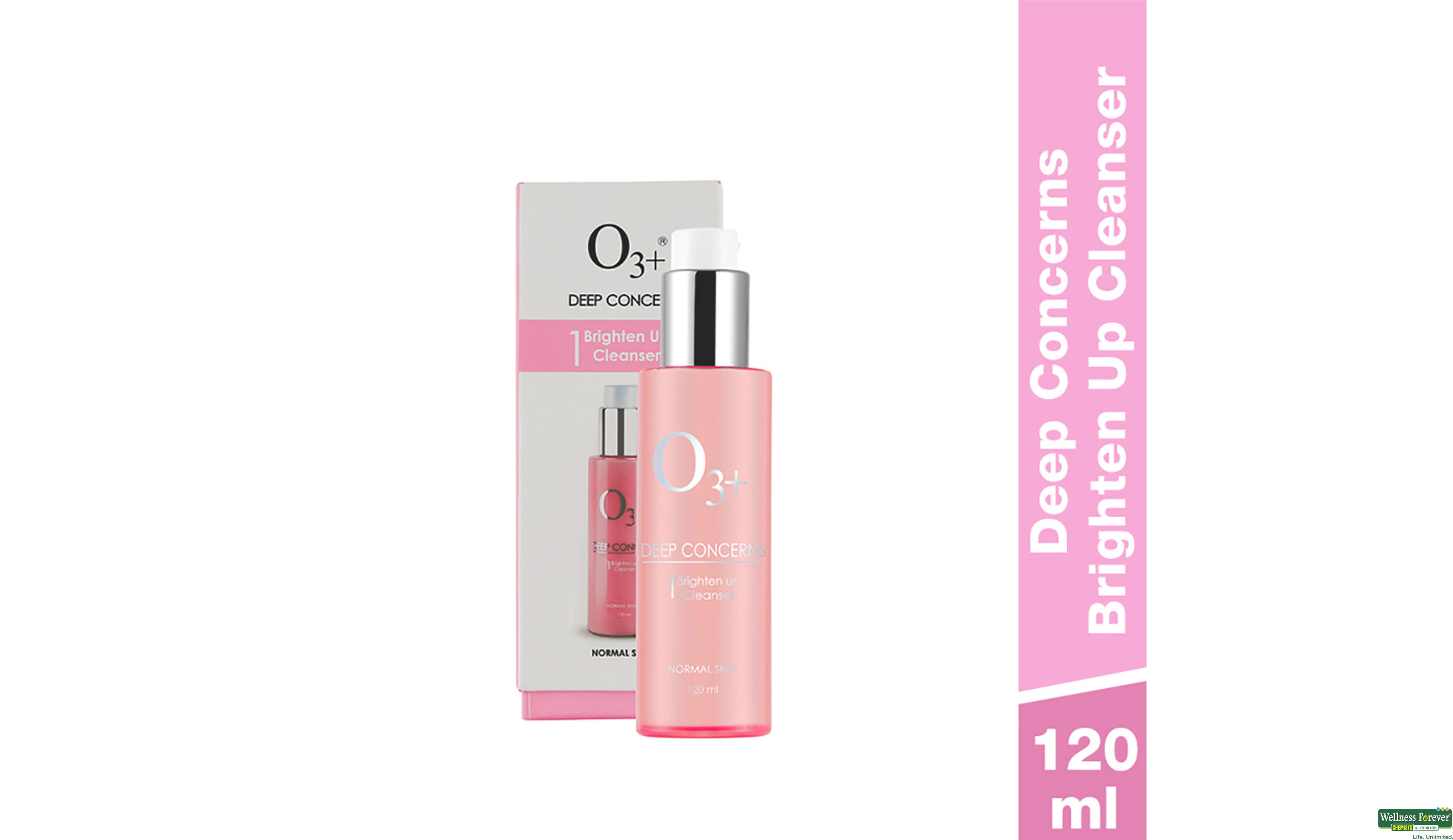 O3+ CLEANSER DEEP CONCERNS BRIGHTEN 120ML- 1, 120ML, 