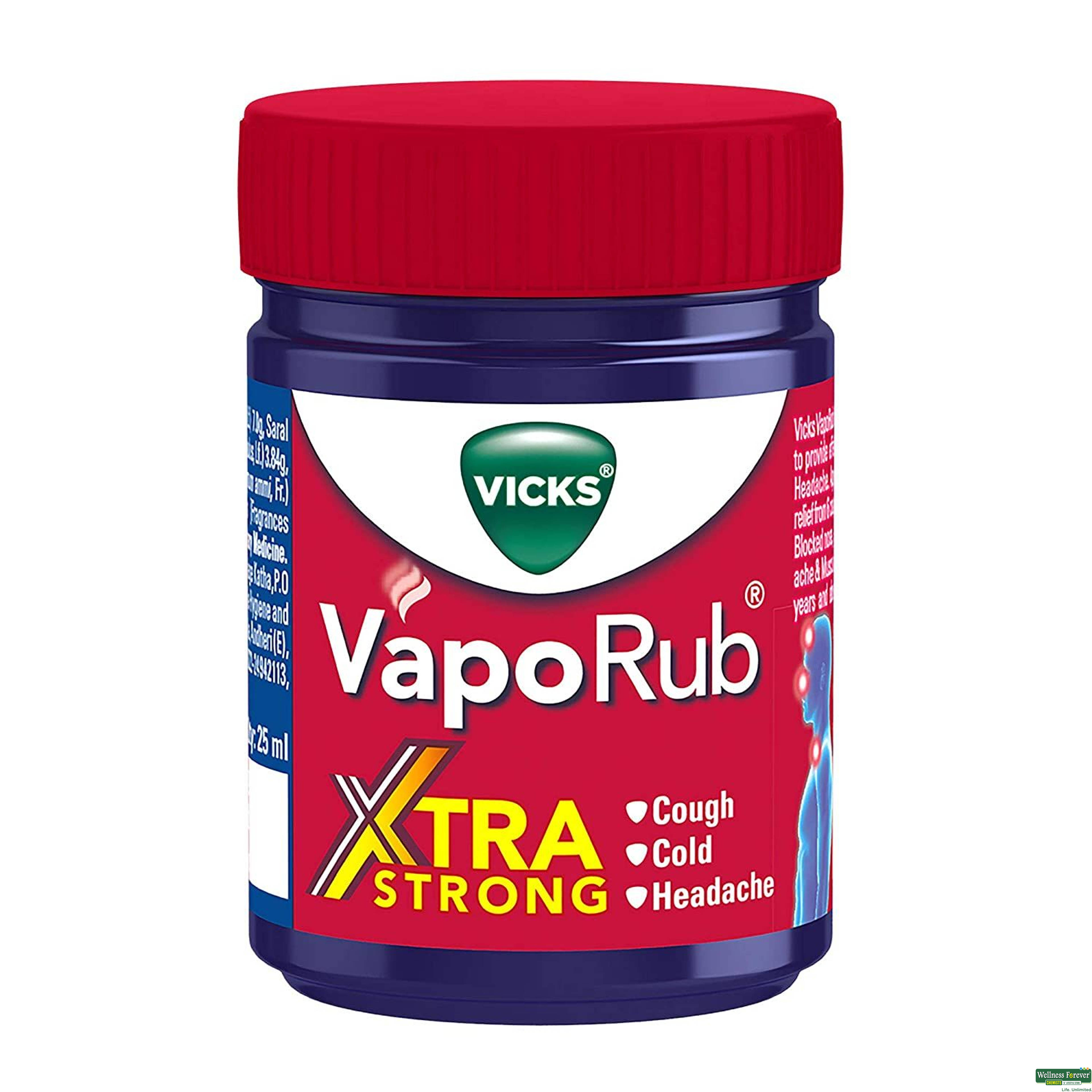 Vicks Vaporub Extra Strong 25Gm-image