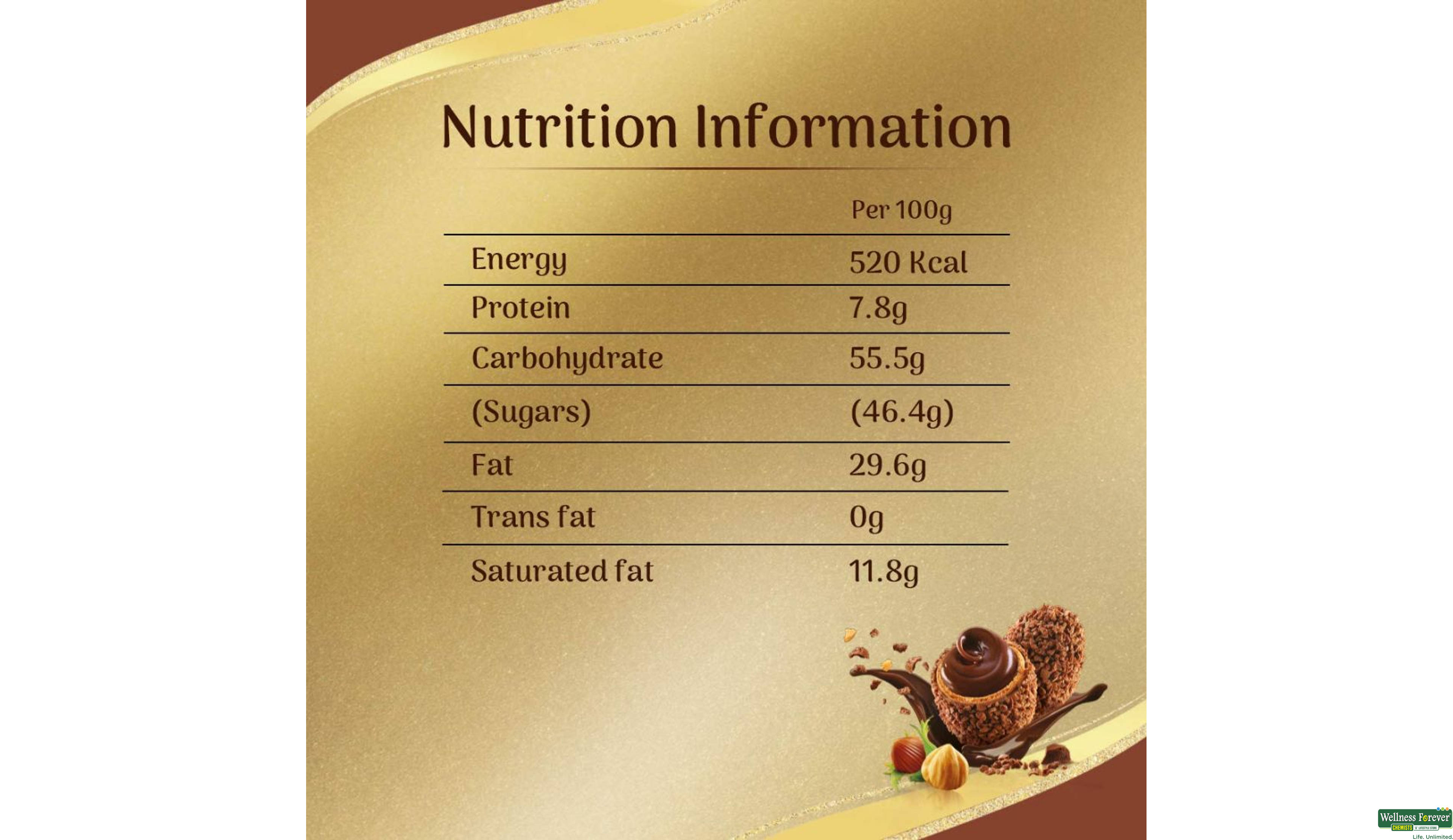 FERRERO ROCHER CHOC MOMENTS 139.2GM- 3, 139.2GM, 