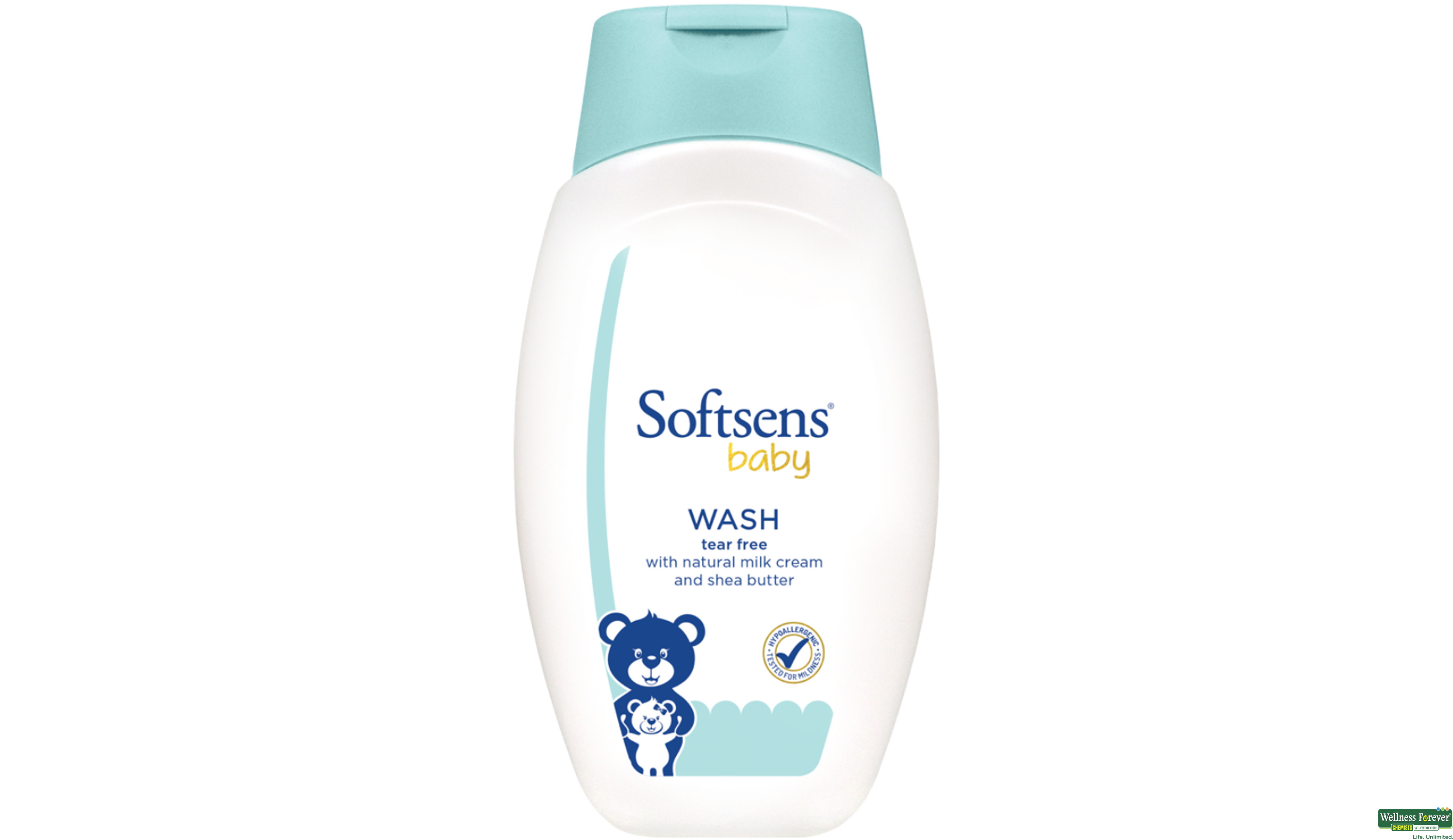 SOFTSENS BABY WASH 200ML- 1, 200ML, 