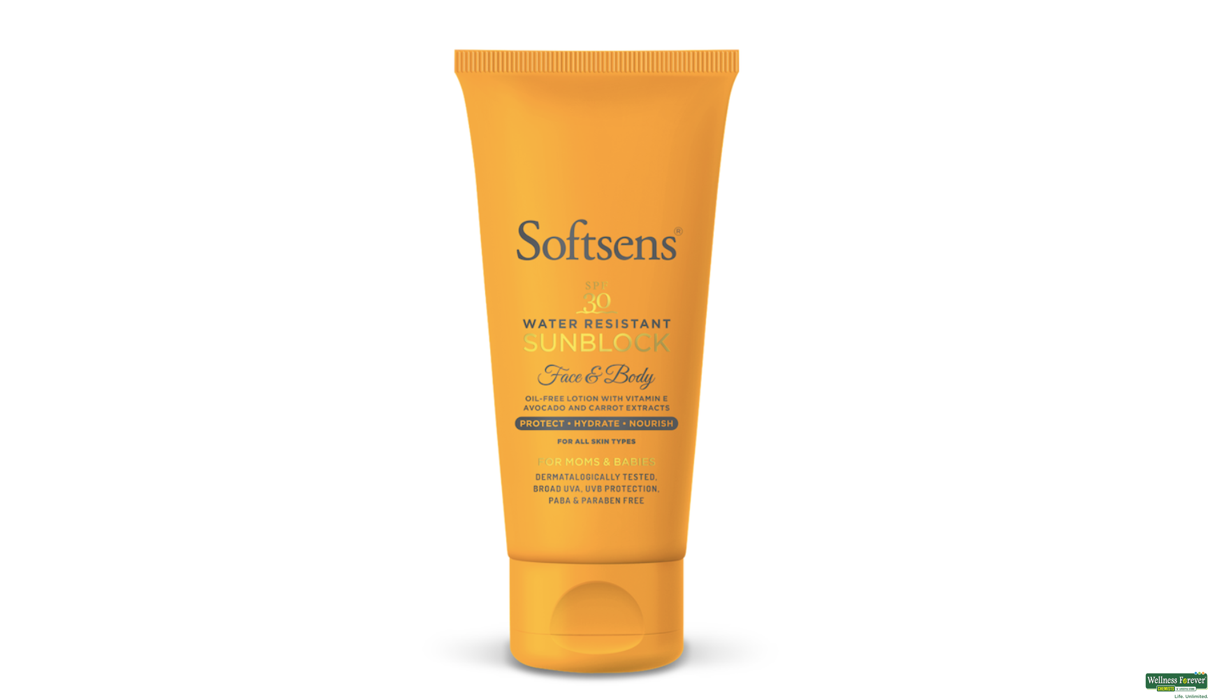 SOFTSENS SUN BLOCK MOMS/BABIES SPF30 50GM- 1, 50GM, 