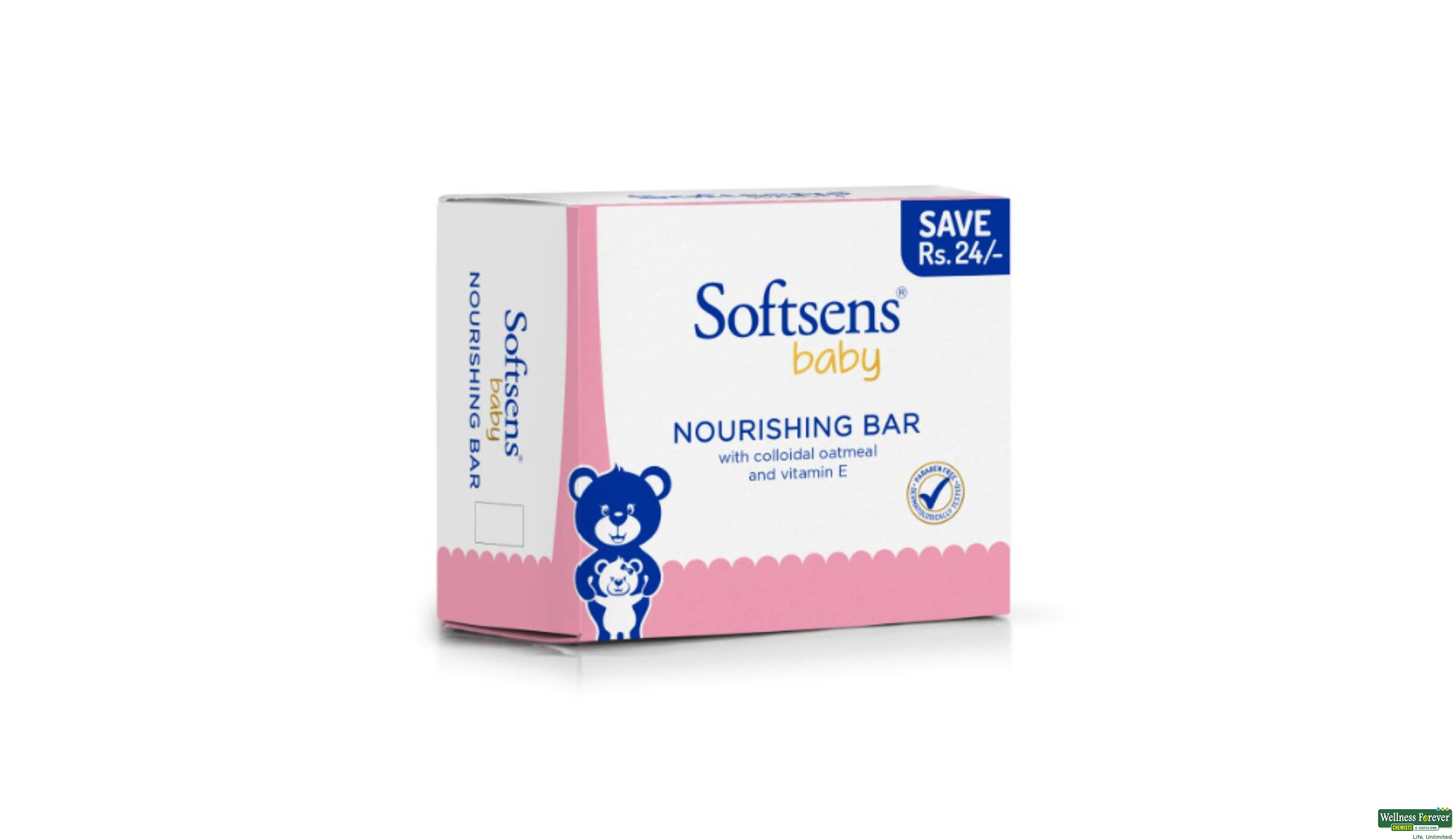 SOFTSENS BABY NOURISHING BAR 3X100GM- 1, 100GM, 