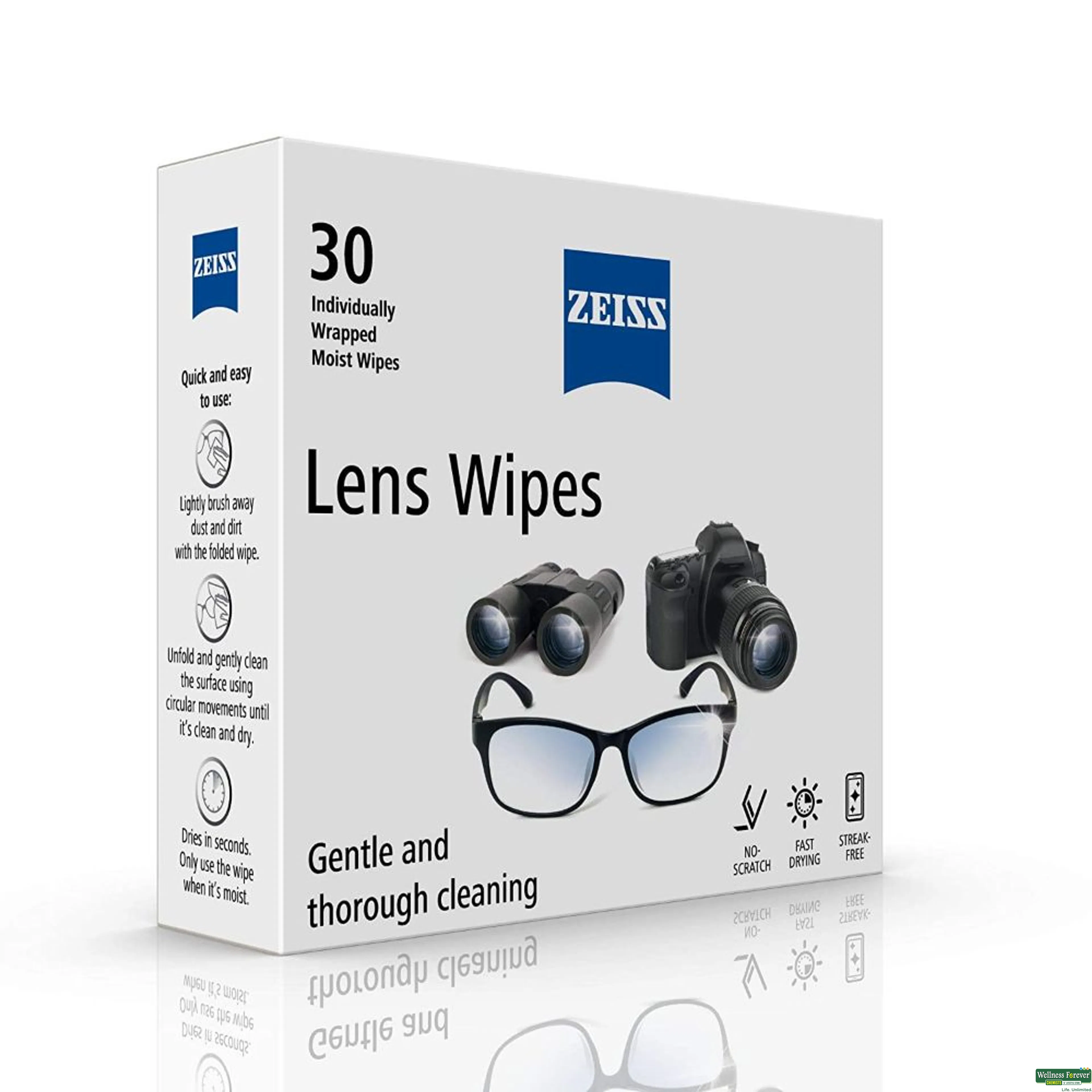 ZEISS WIPES LENS 30PC-image