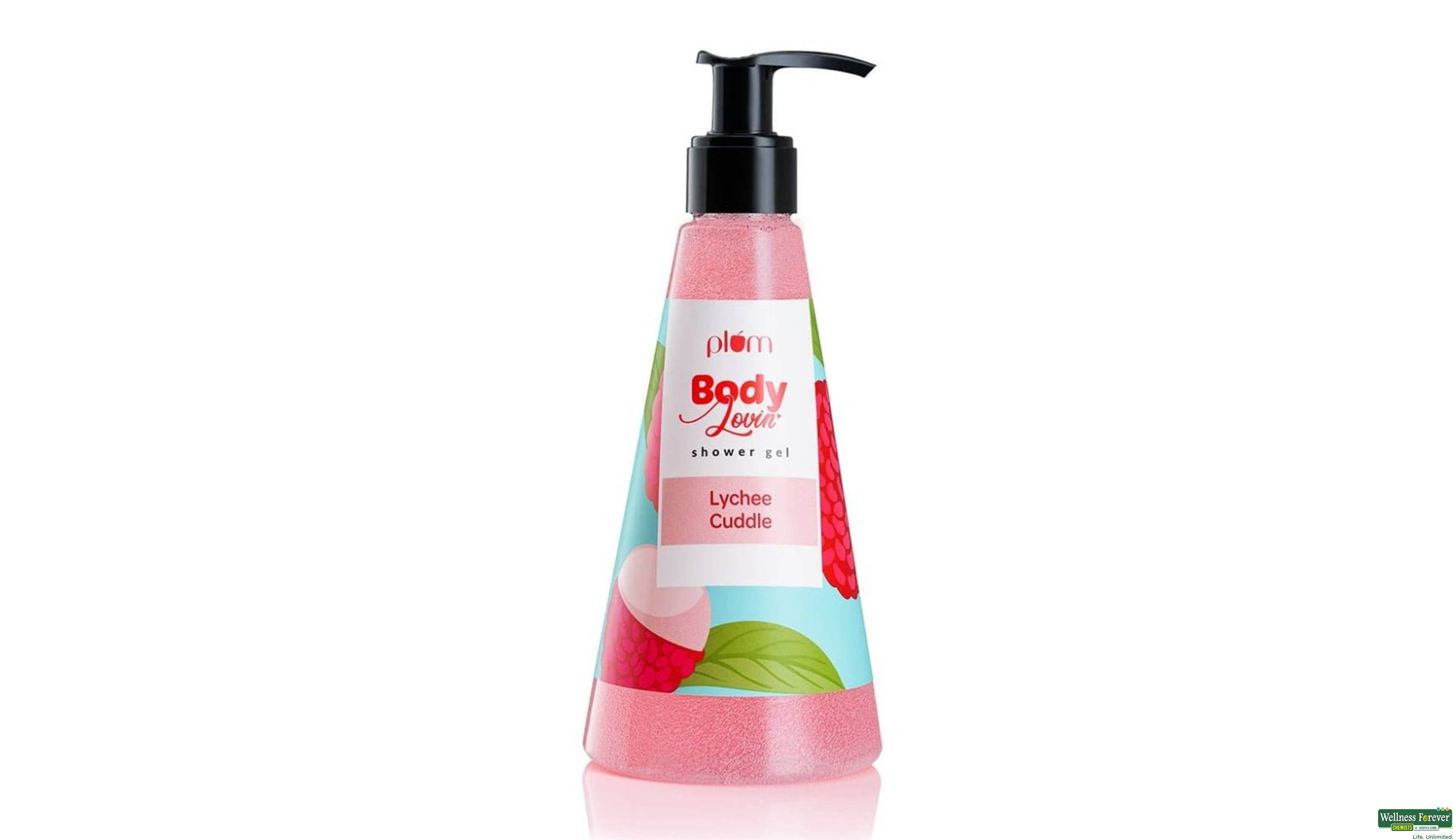 PLUM S/GEL BODYLOVIN LYCHEE CUDDLE 240ML- 1, 240ML, null