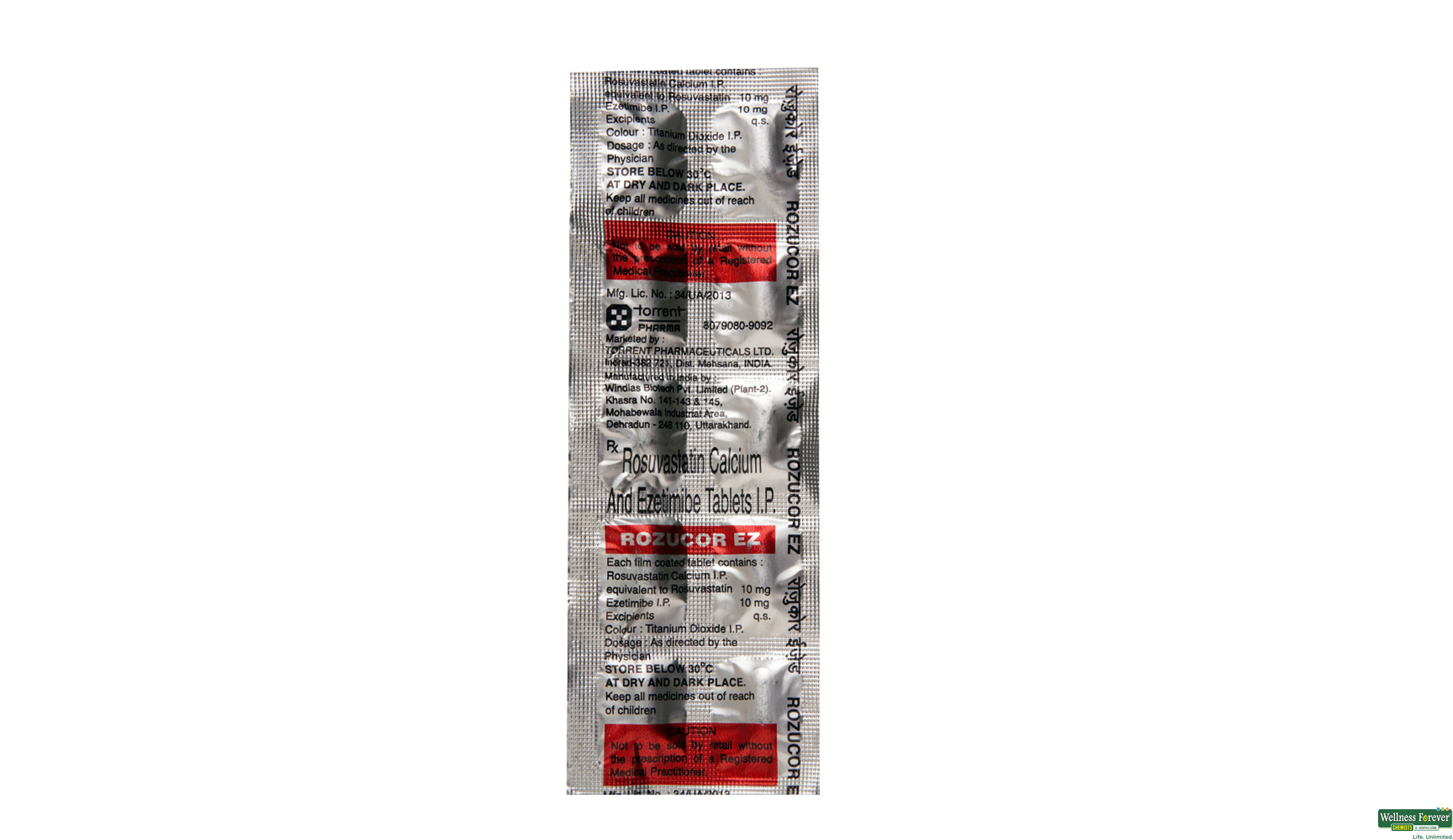 ROZUCOR-EZ 10TAB- 1, 10TAB, 