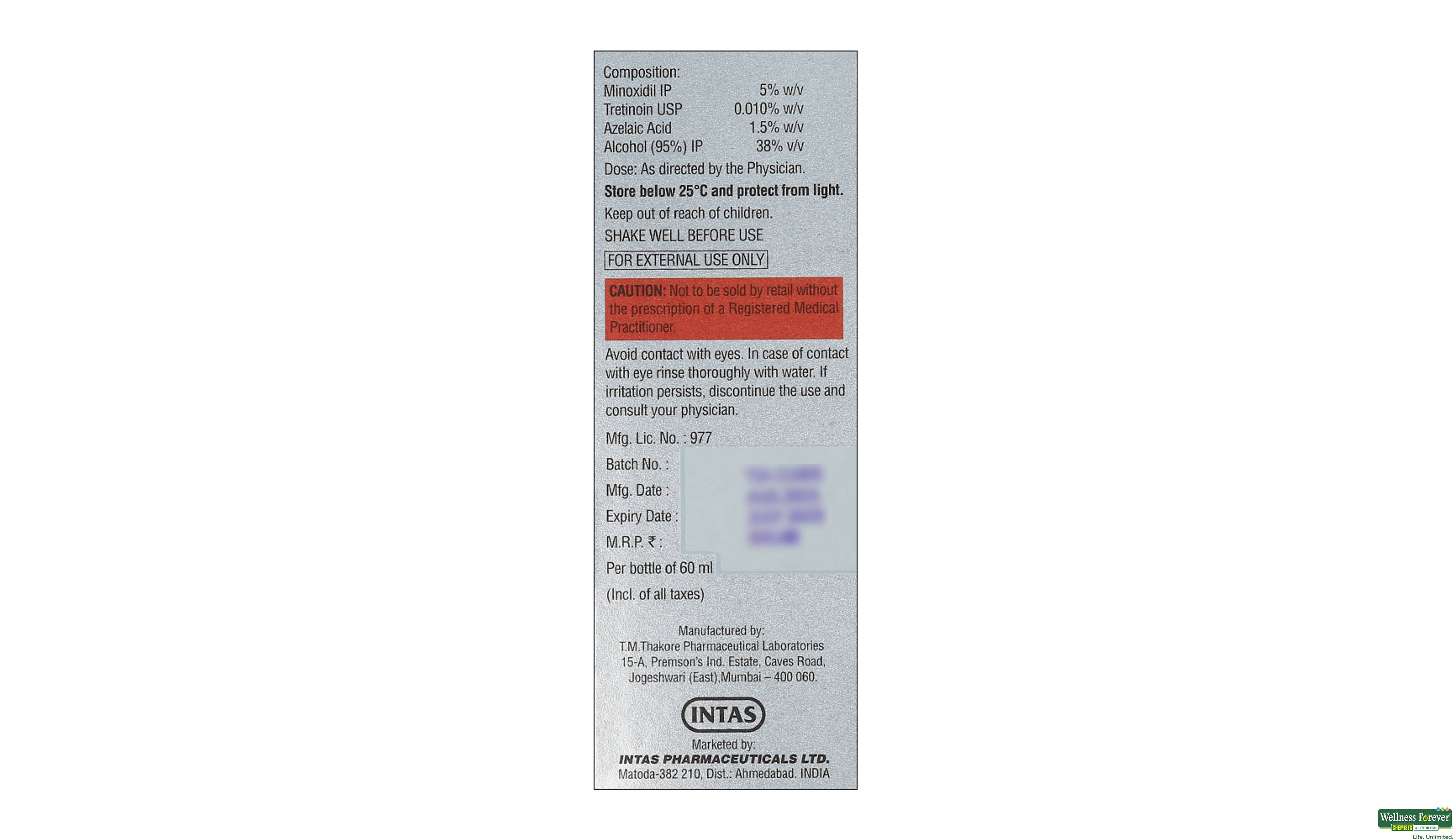 ALOATM 2% SOLN 60ML- 2, 60ML, 