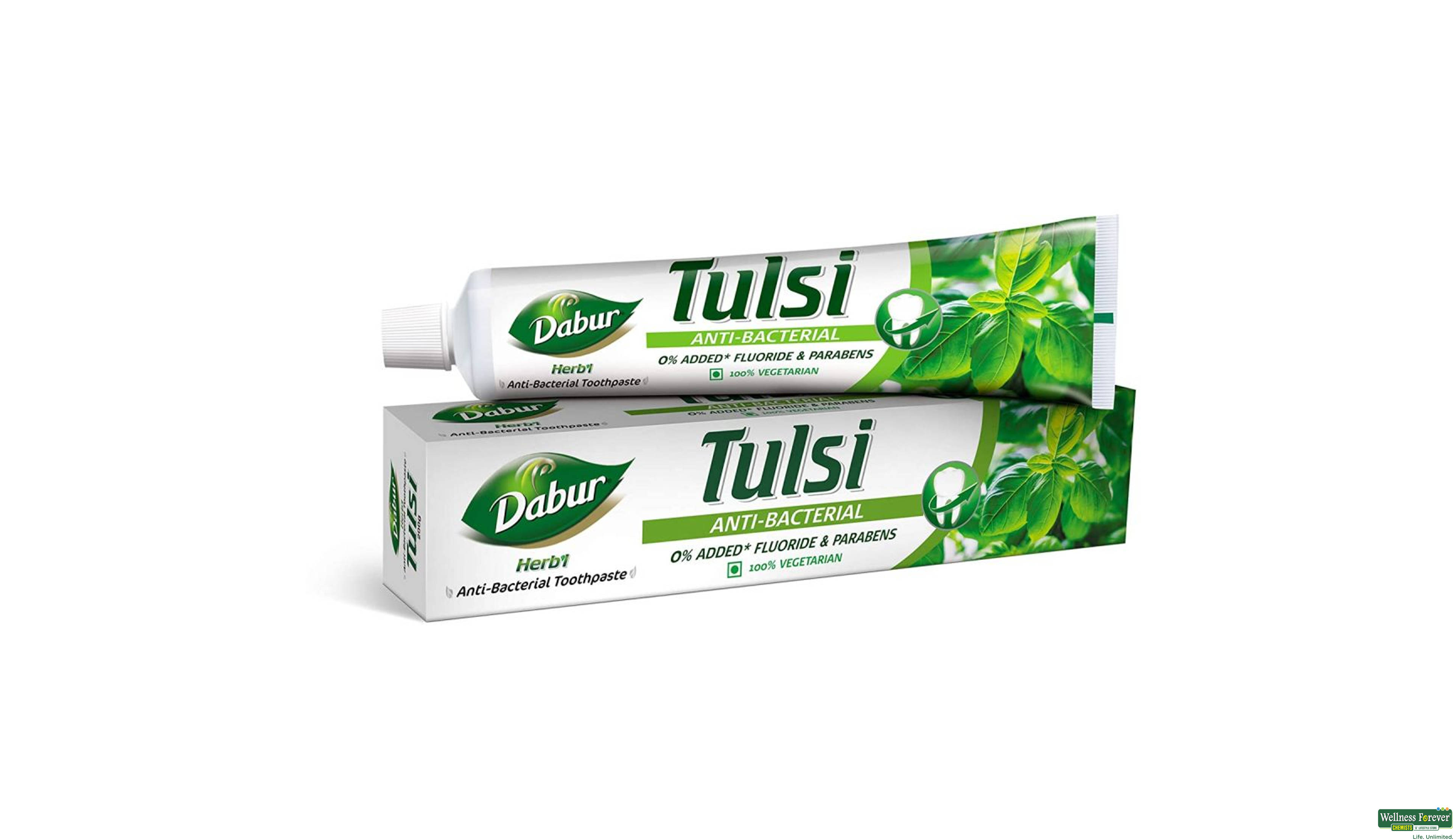 DABUR T/PASTE HERBAL TULSI 200GM- 1, 200GM, 