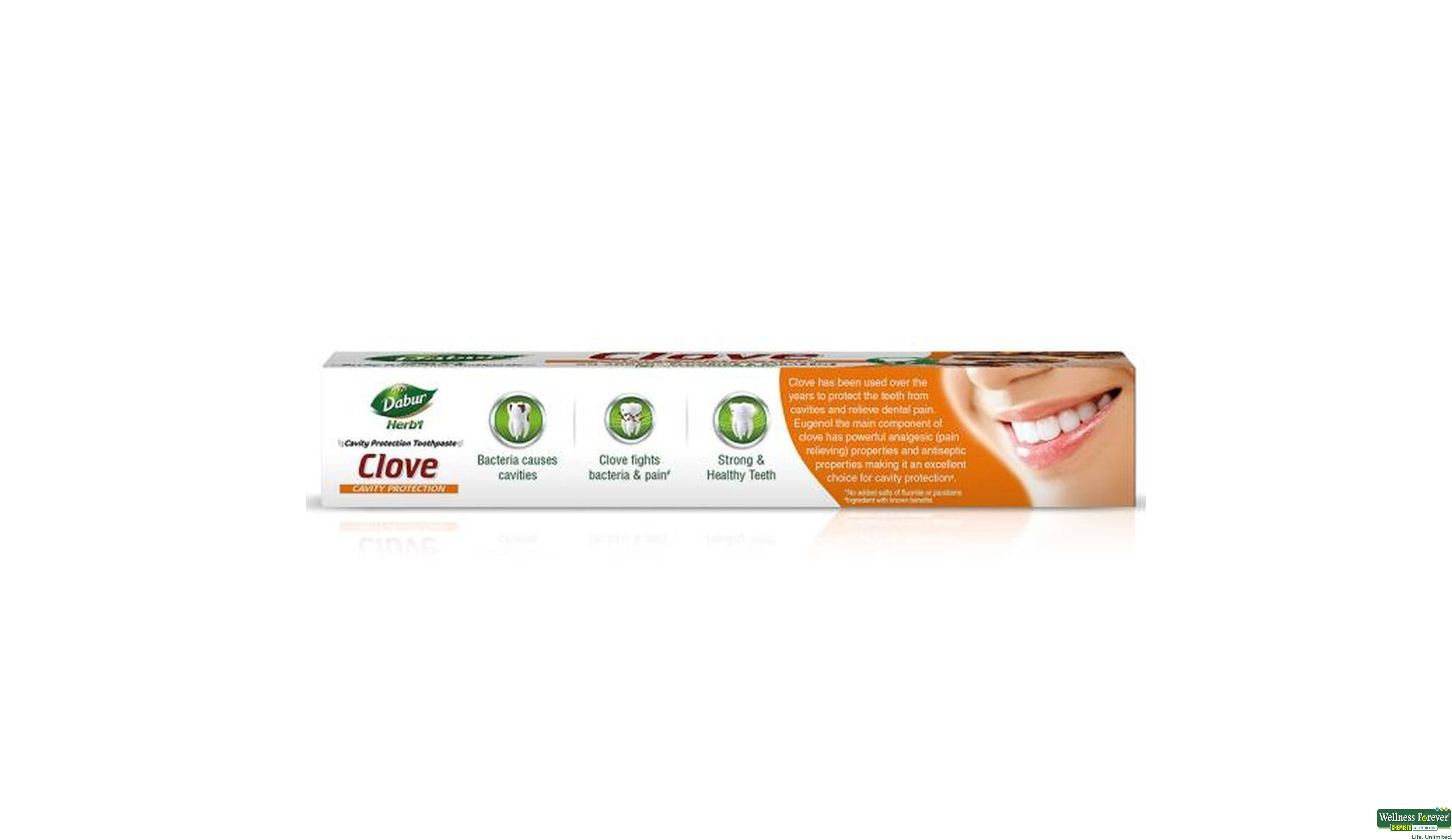 DABUR T/PASTE HERBAL CLOVE 200GM- 3, 200GM, 