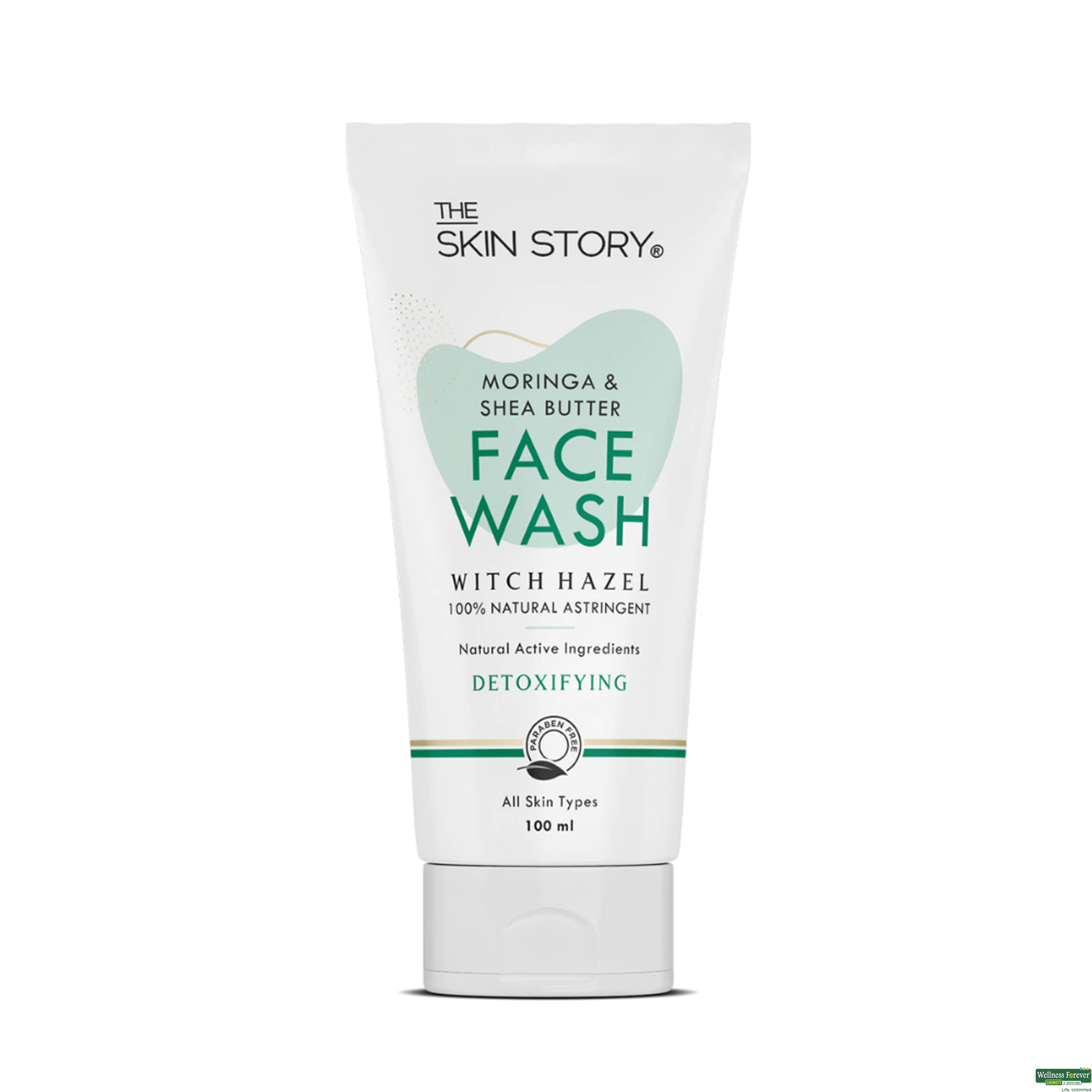 The Skin Story Face Wash, Moringa & Shea Butter, 100 g-image