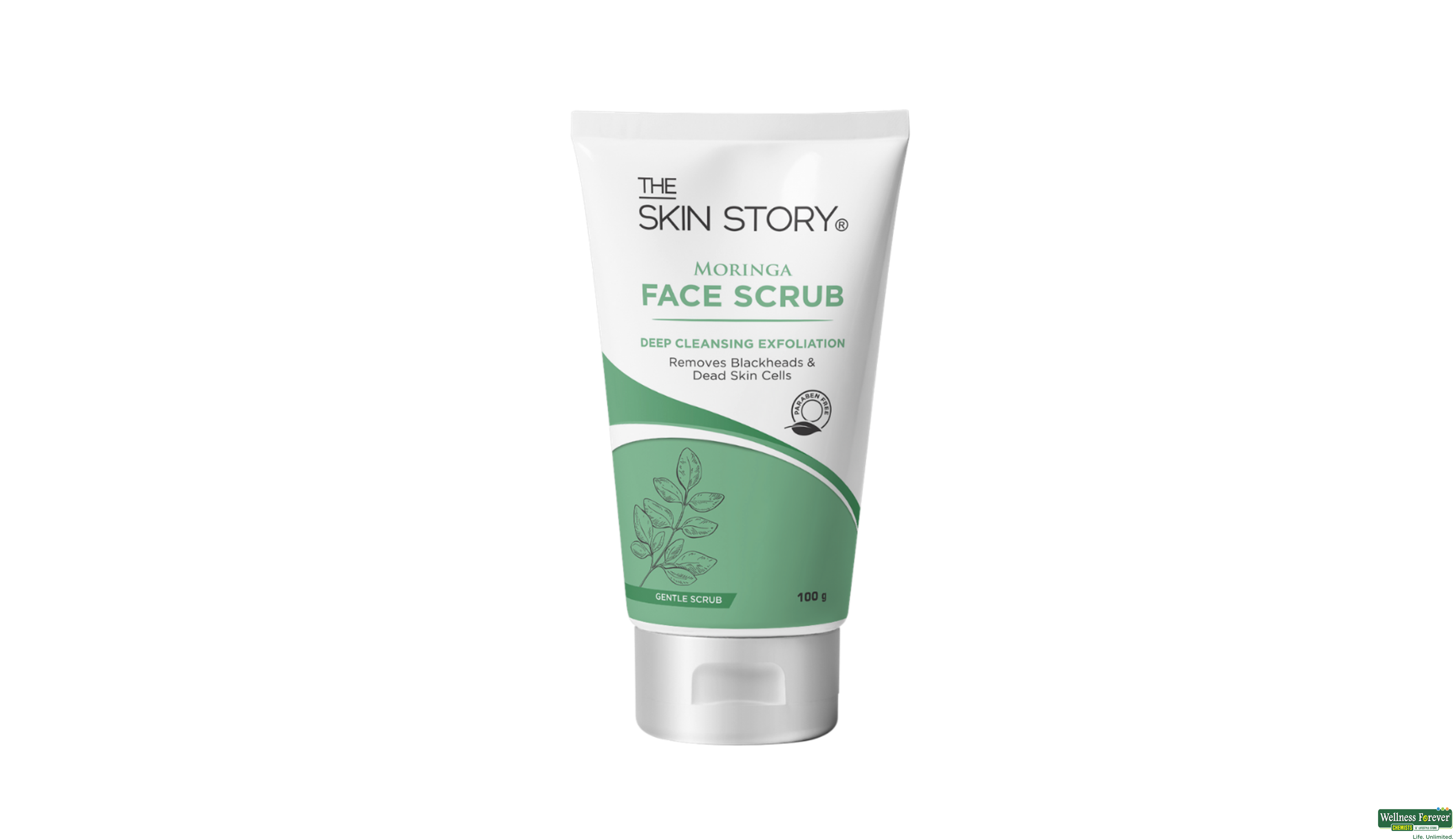 THE SKIN STORY F/SRUB MORINGA 100GM- 1, 100GM, null