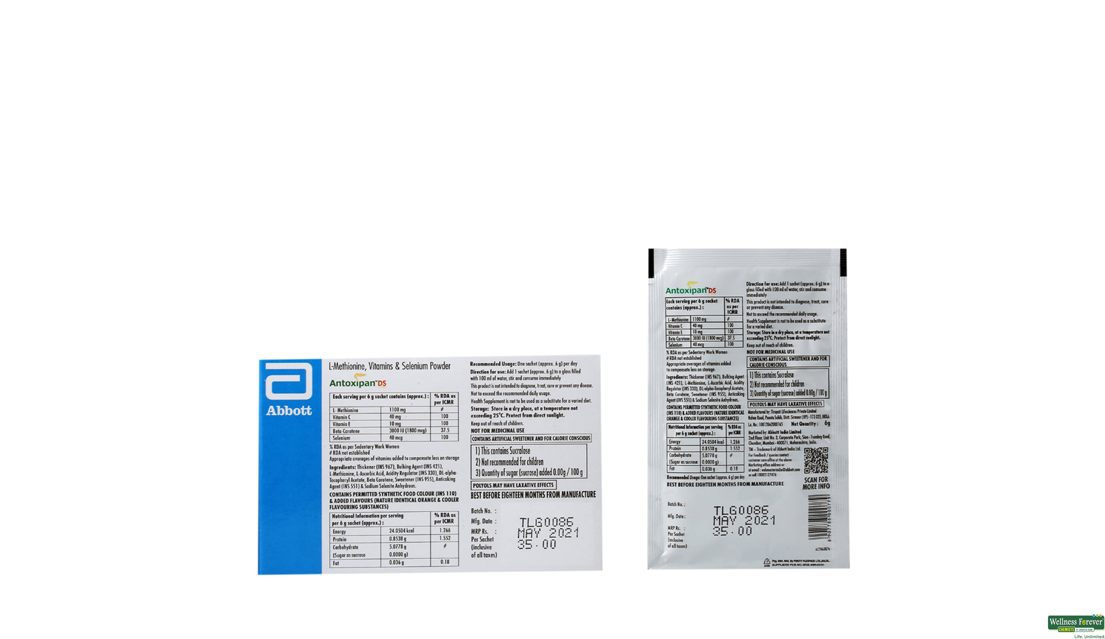 ANTOXIPAN-DS SACH 6GM- 2, 6GM, 