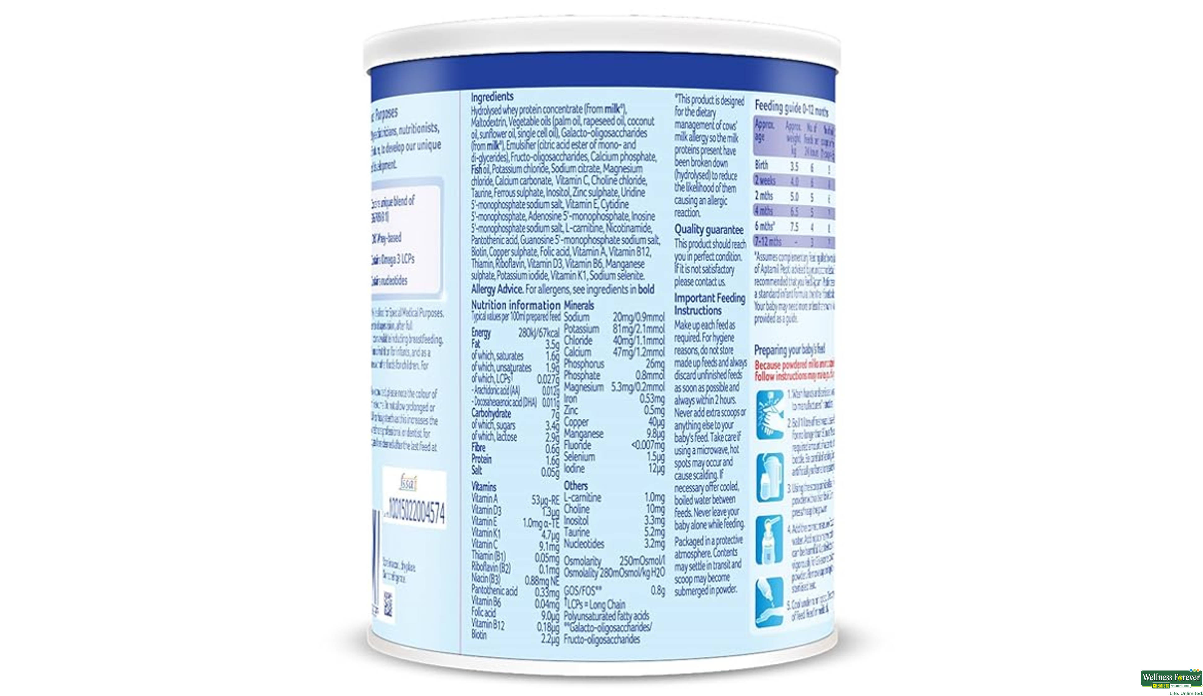 APTAMIL PEPTI PWDR TIN 400GM- 3, 400GM, 