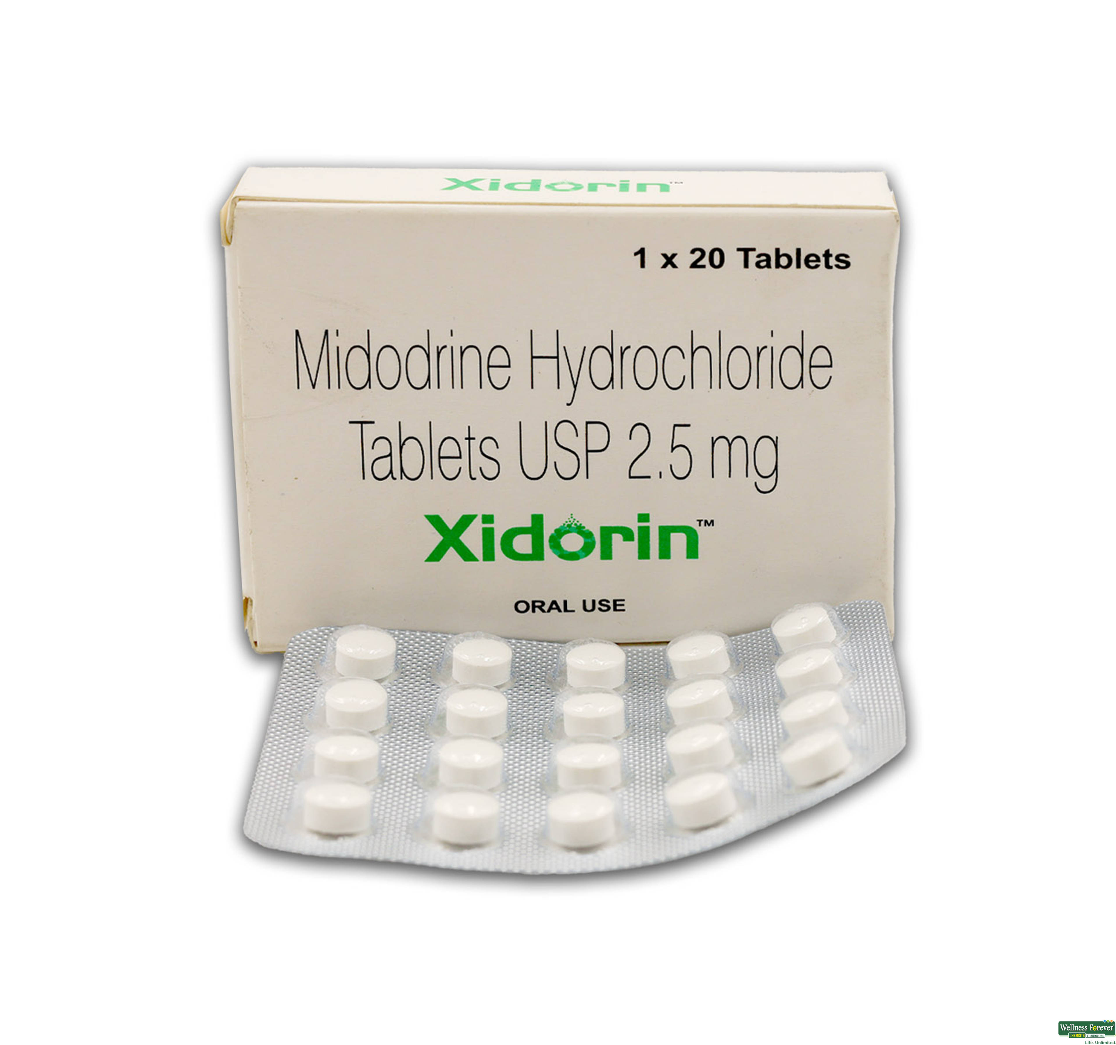 XIDORIN 2.5MG 20TAB-image