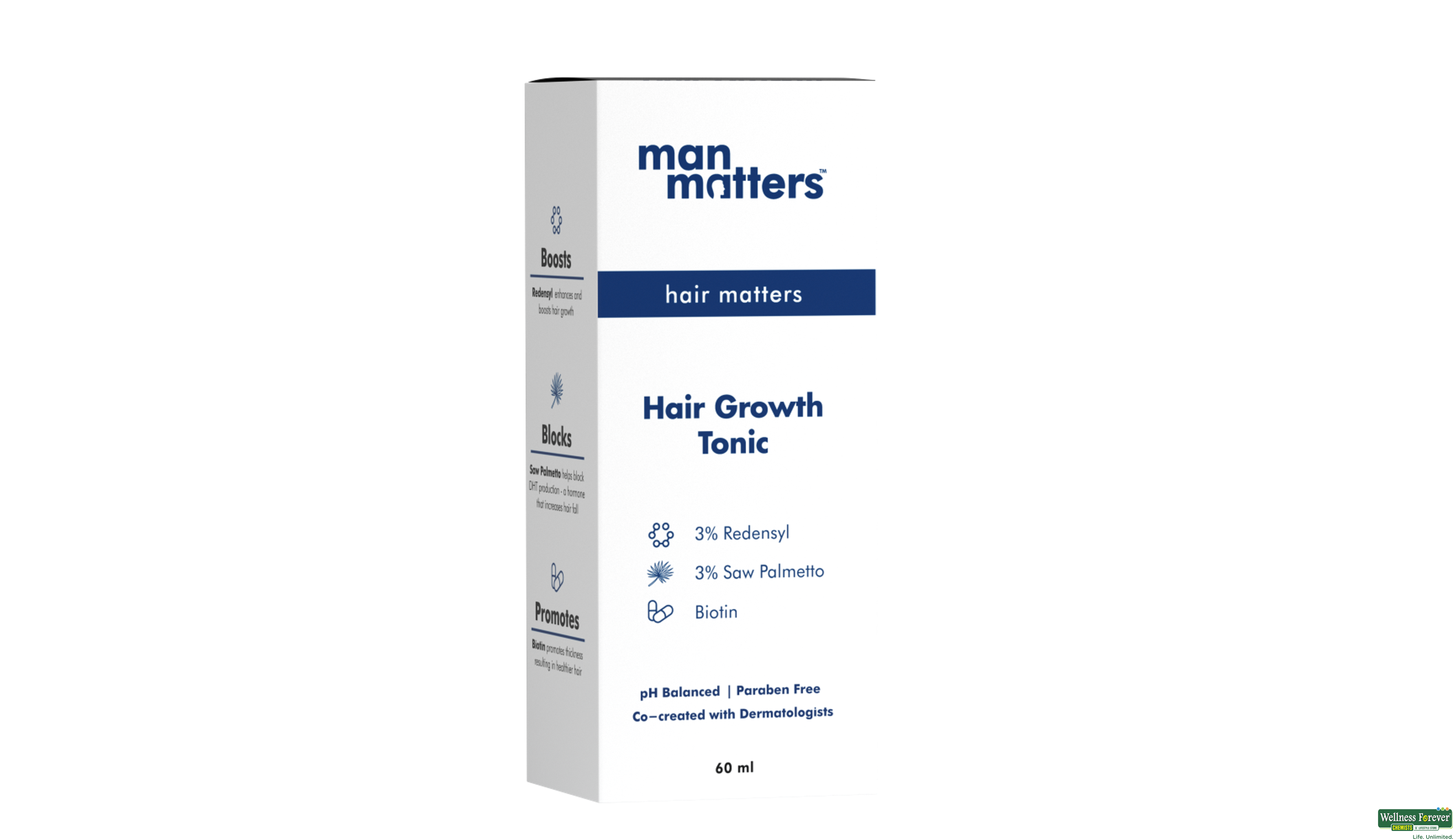 MAN MATTERS HAIR GROWTH TONIC 60ML- 3, 60ML, 