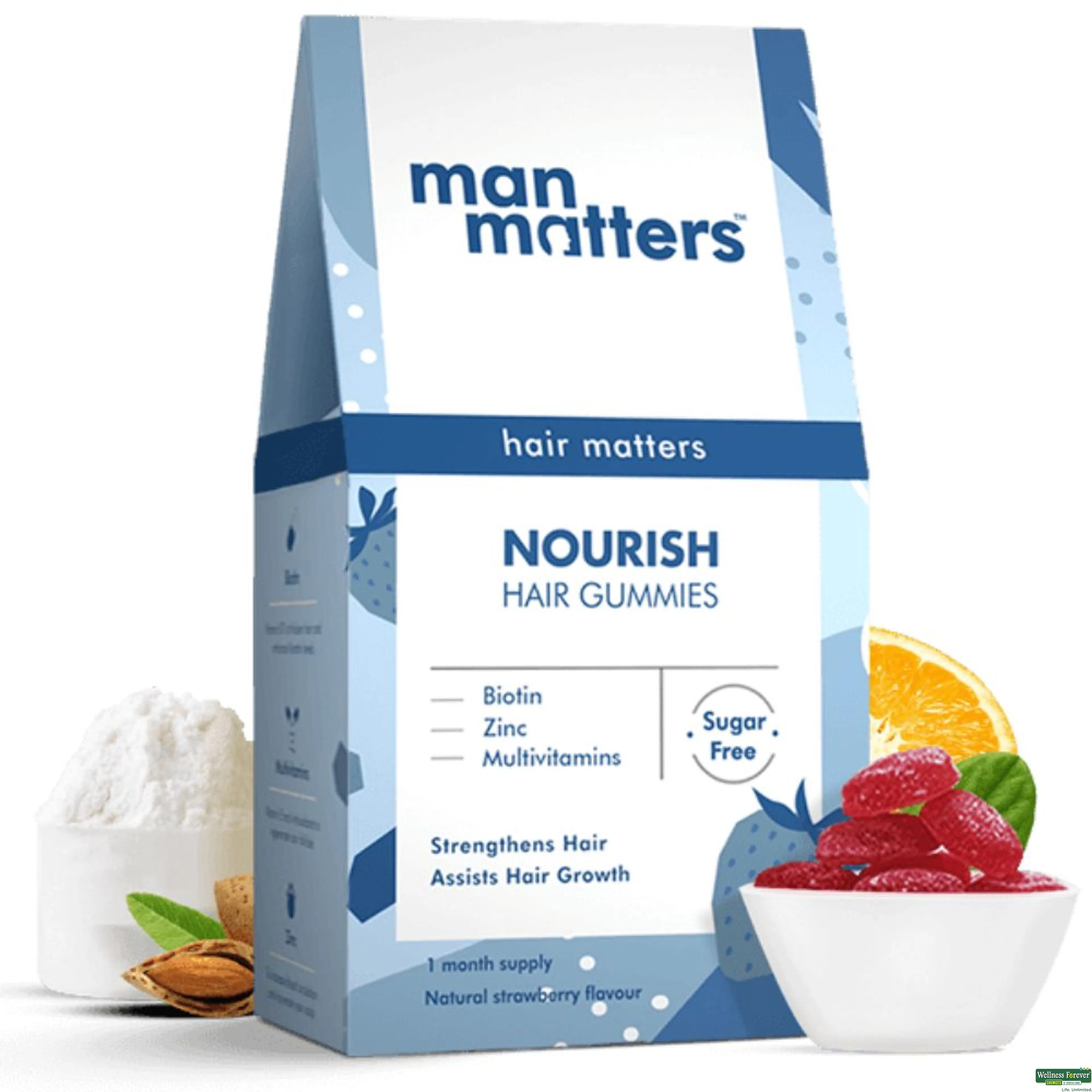 MAN MATTERS GUMMY NOURISH HAIR 30PC-image