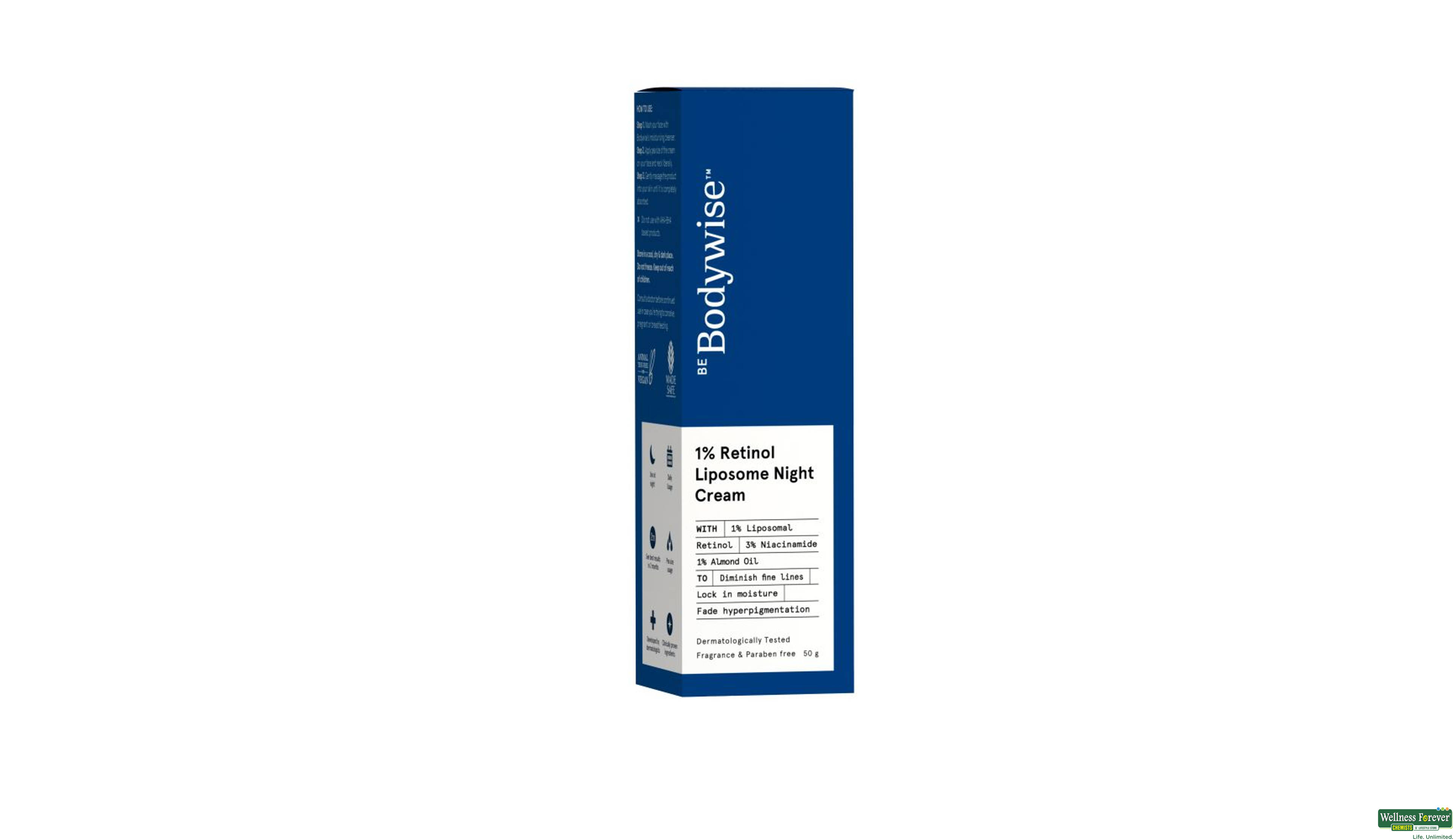 BE BODYWISE F/CRM REGENERATE NIGHT 50GM- 7, 50GM, 