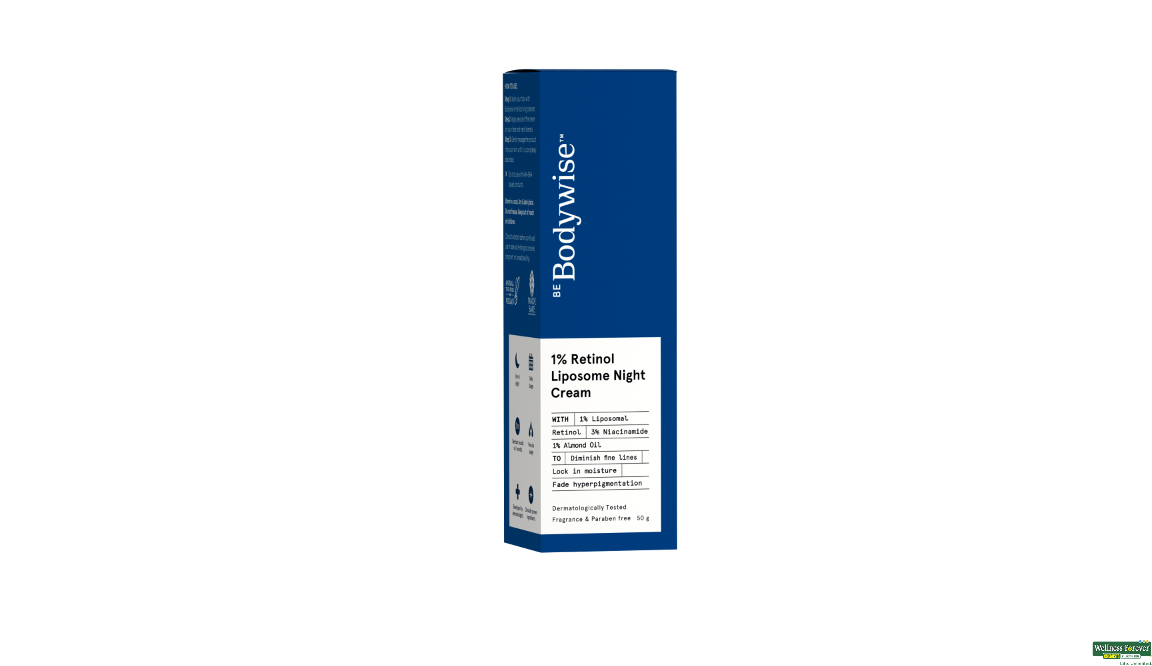BE BODYWISE F/CRM REGENERATE NIGHT 50GM- 8, 50GM, 