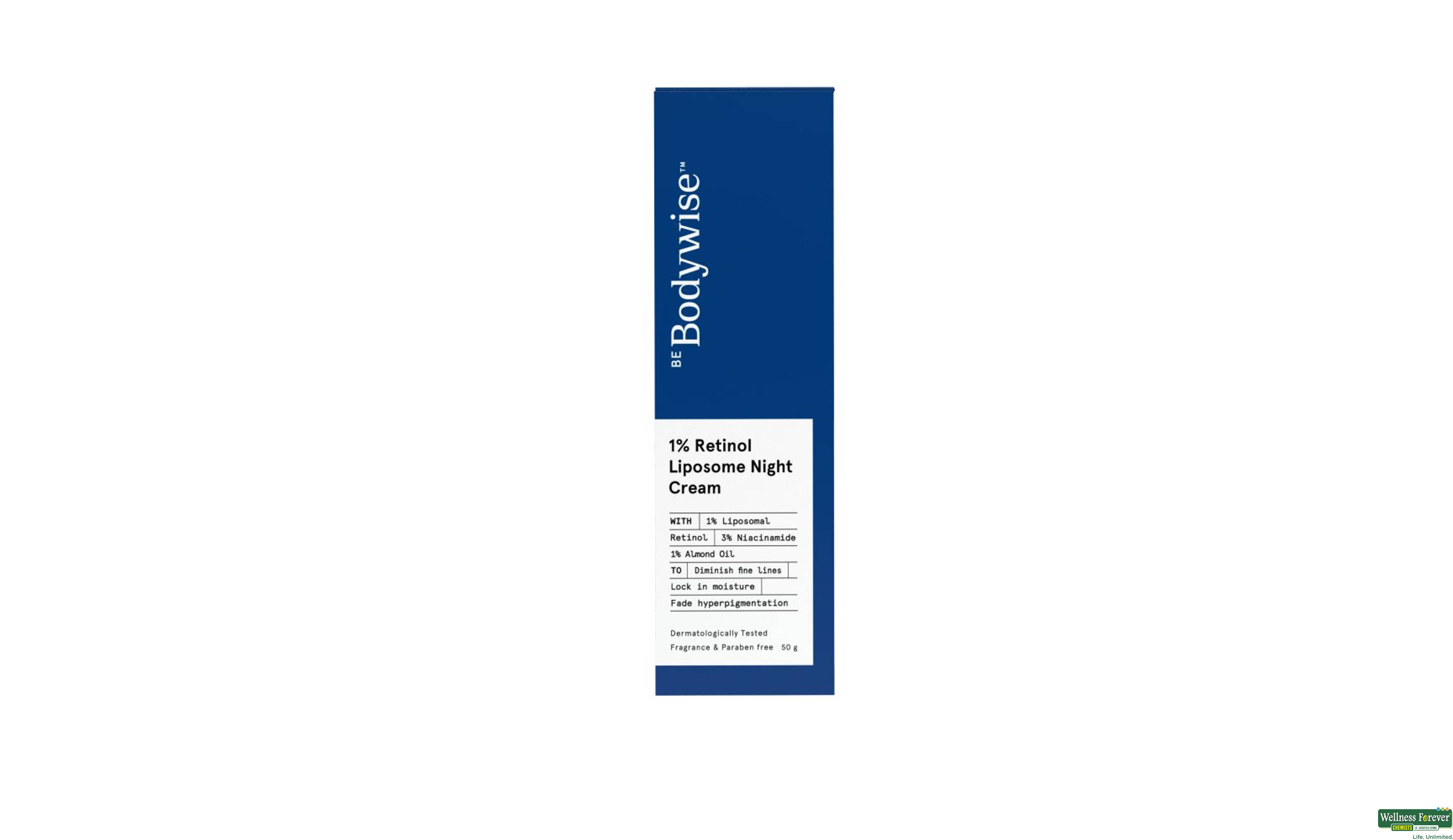 BE BODYWISE F/CRM REGENERATE NIGHT 50GM- 9, 50GM, 